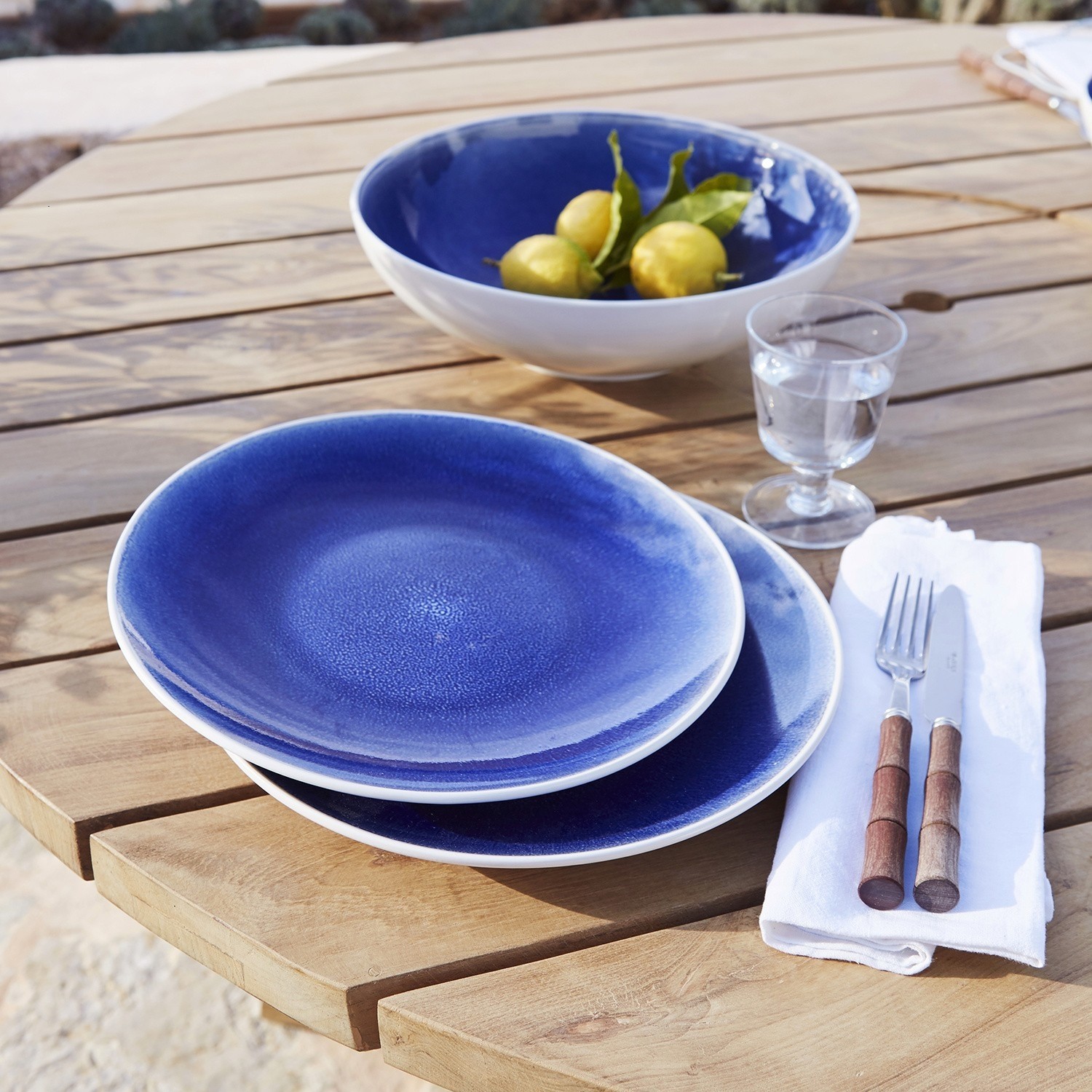 Lot de 2 assiettes Porslin