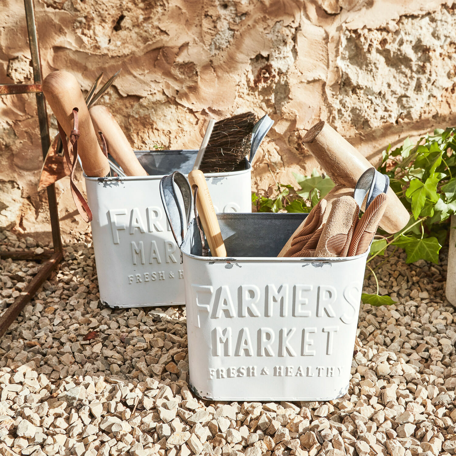Lot de 2 paniers Market