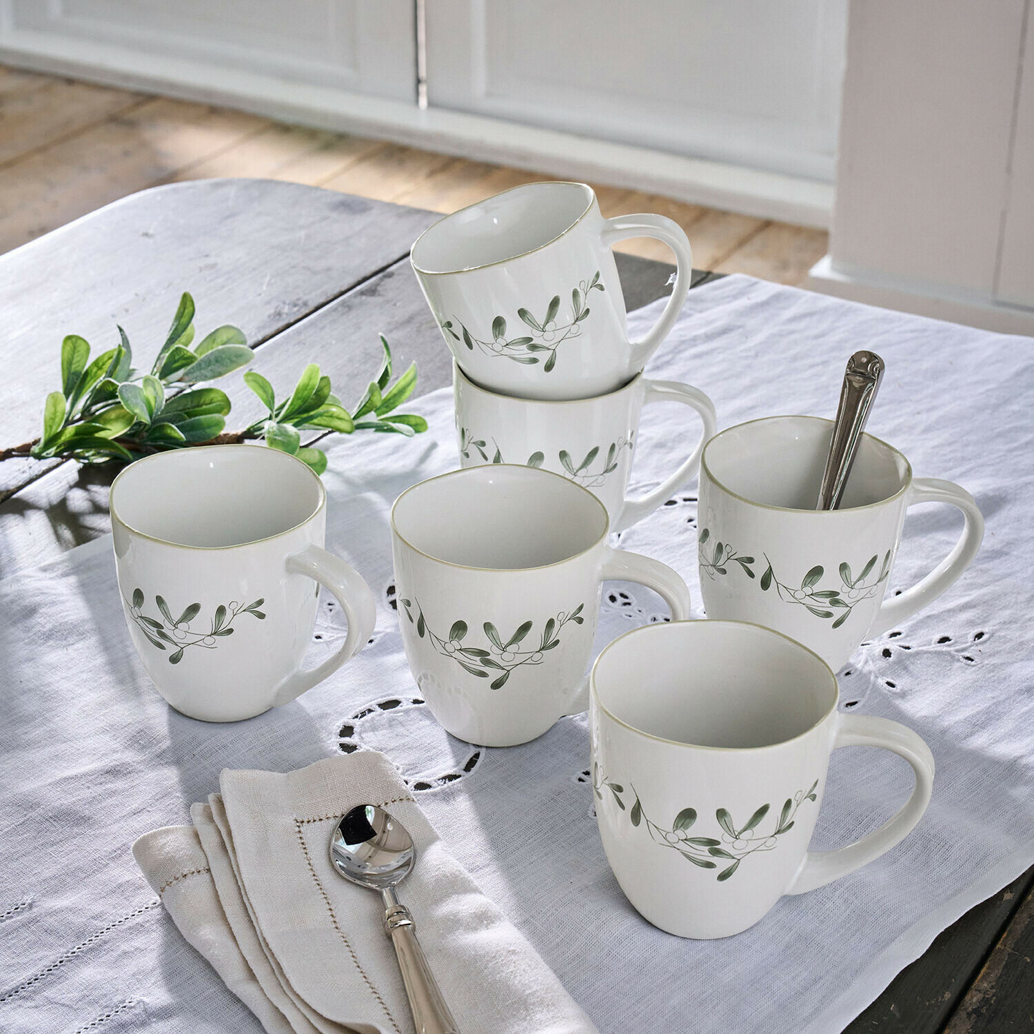 Lot de 6 tasses Auvérine