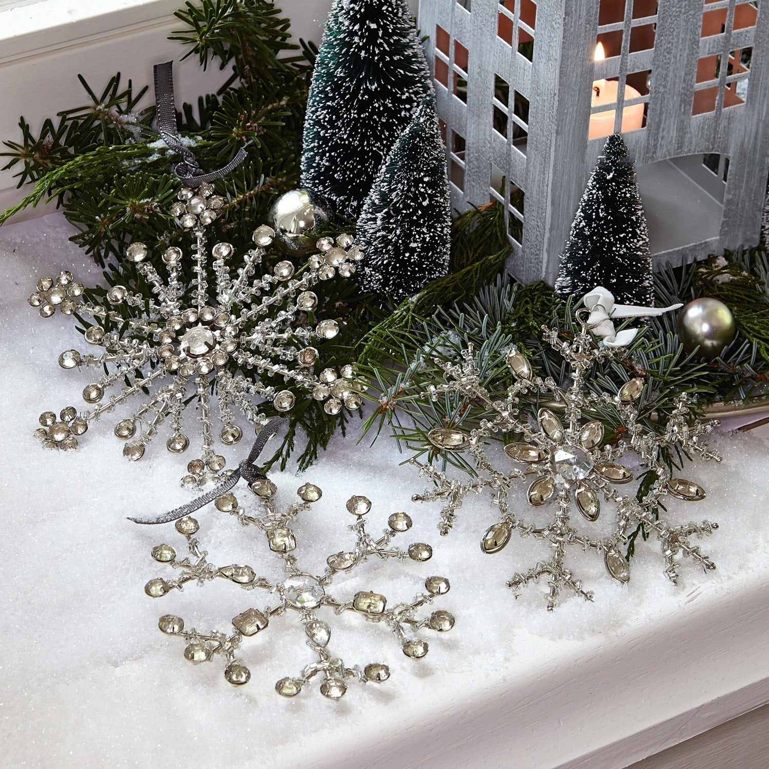 Lot de 3 décorations de Noël Gabriac