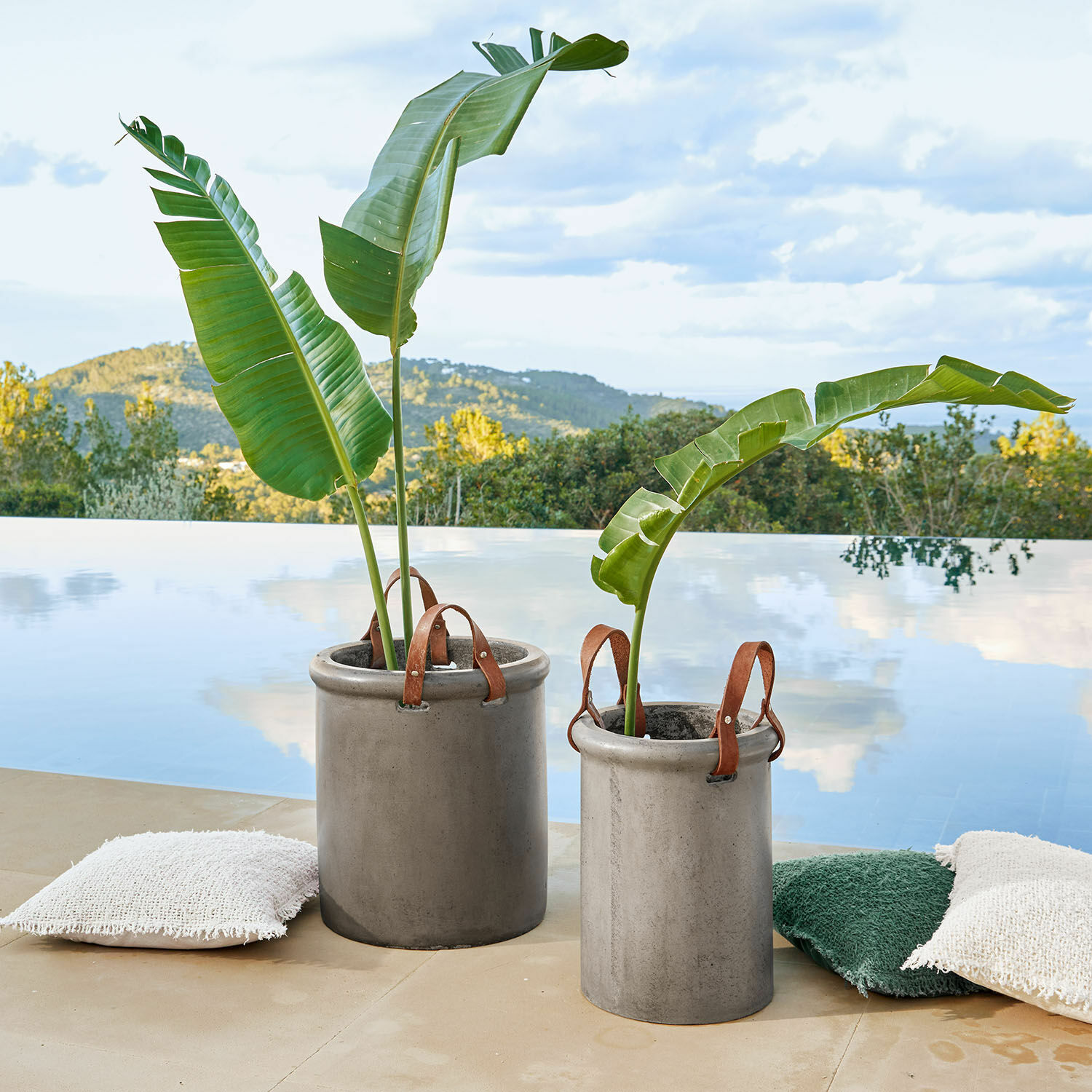 Lot de 2 cache-pots Tessonet