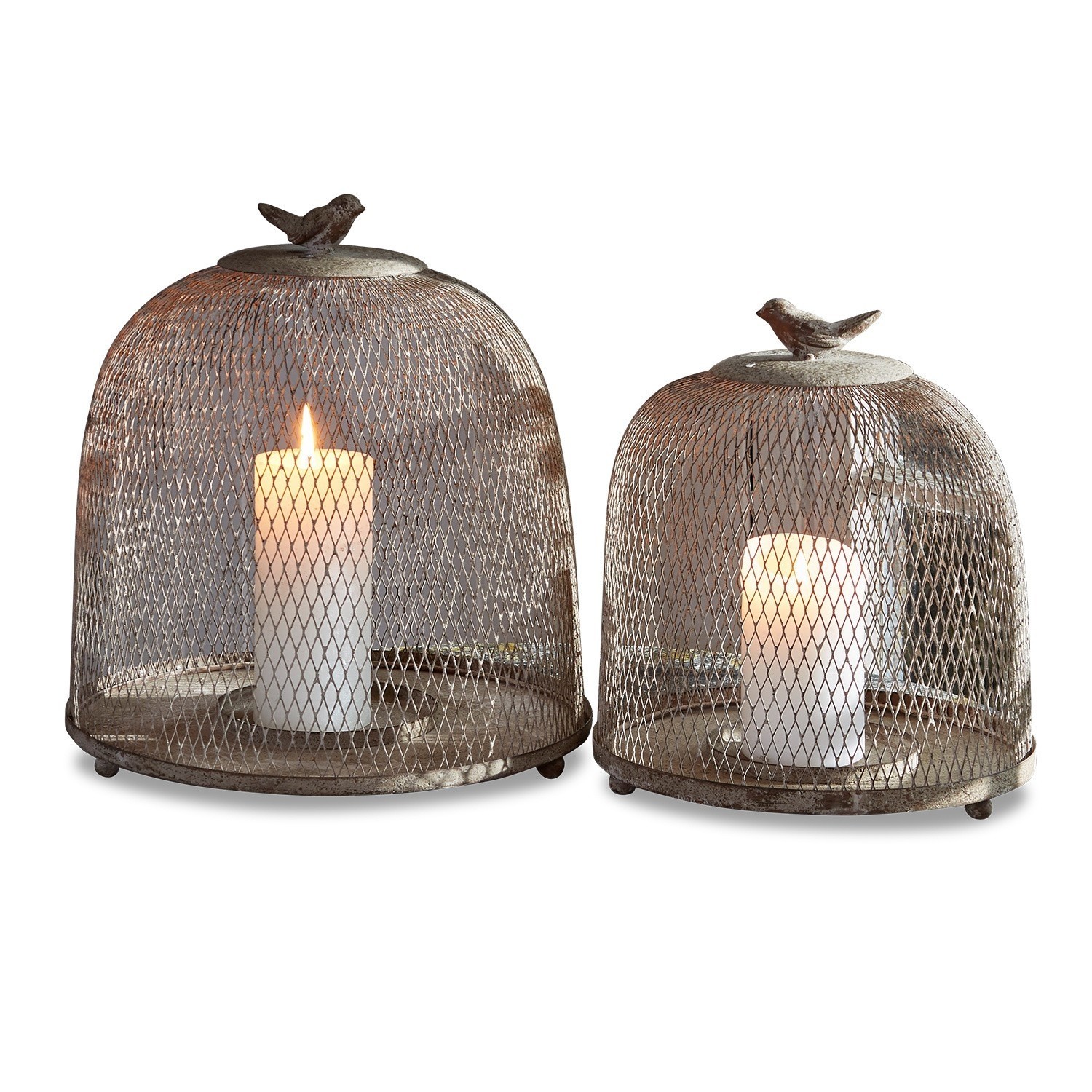 Lot de 2 cloches Réjane