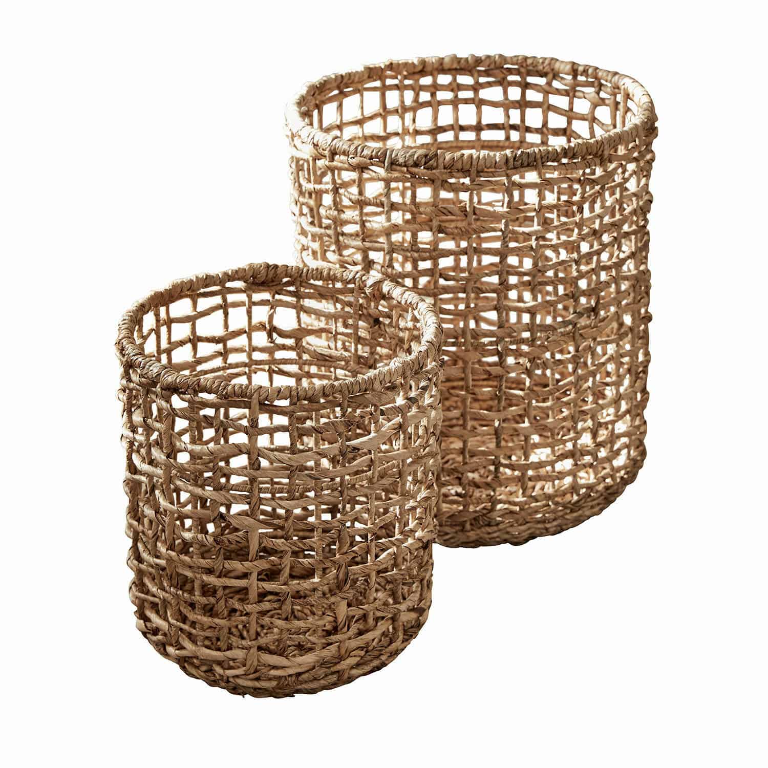 Lot de 2 paniers Derwood