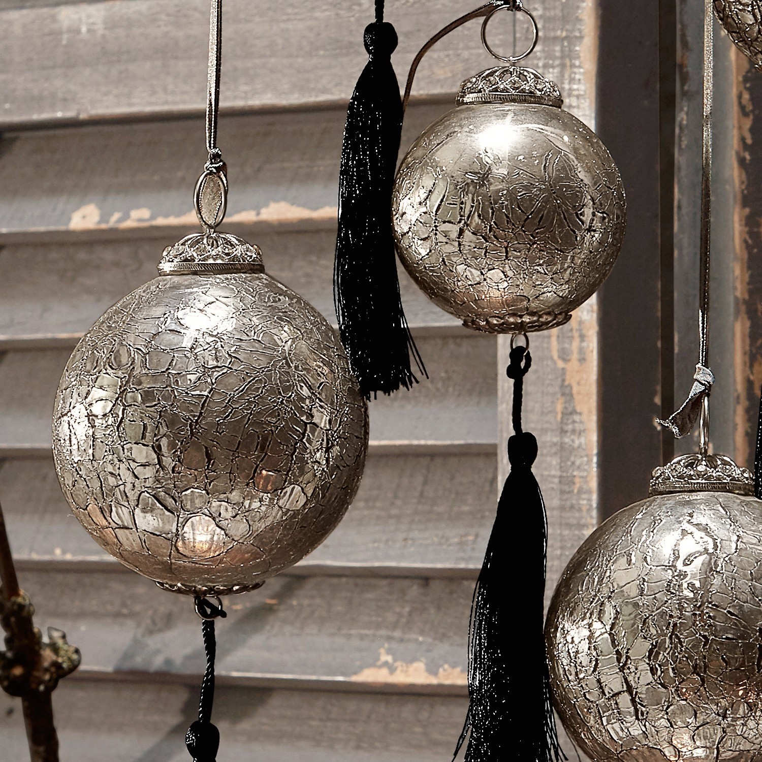 Lot de 6 décorations de Noël Broom