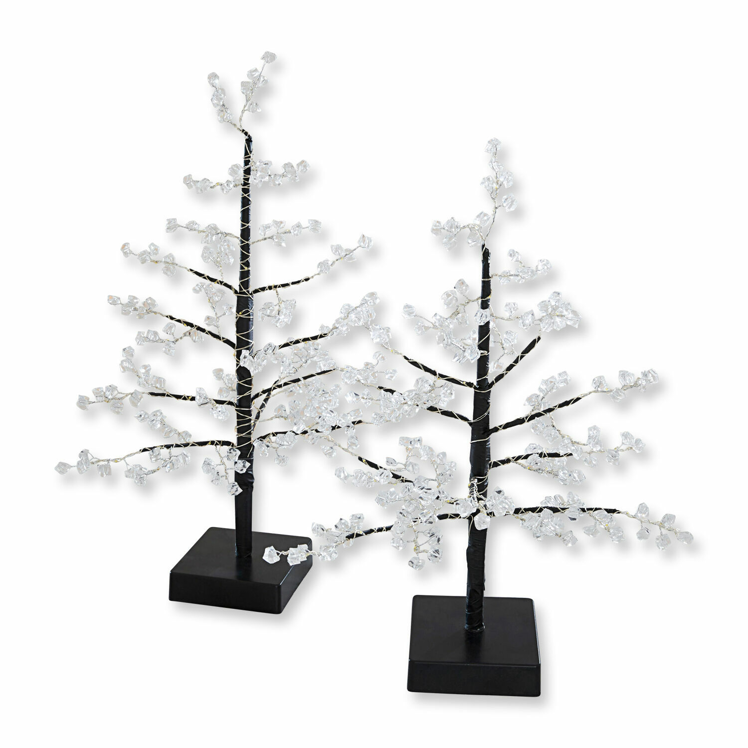 Lot de 2 arbres décoratifs Fortine