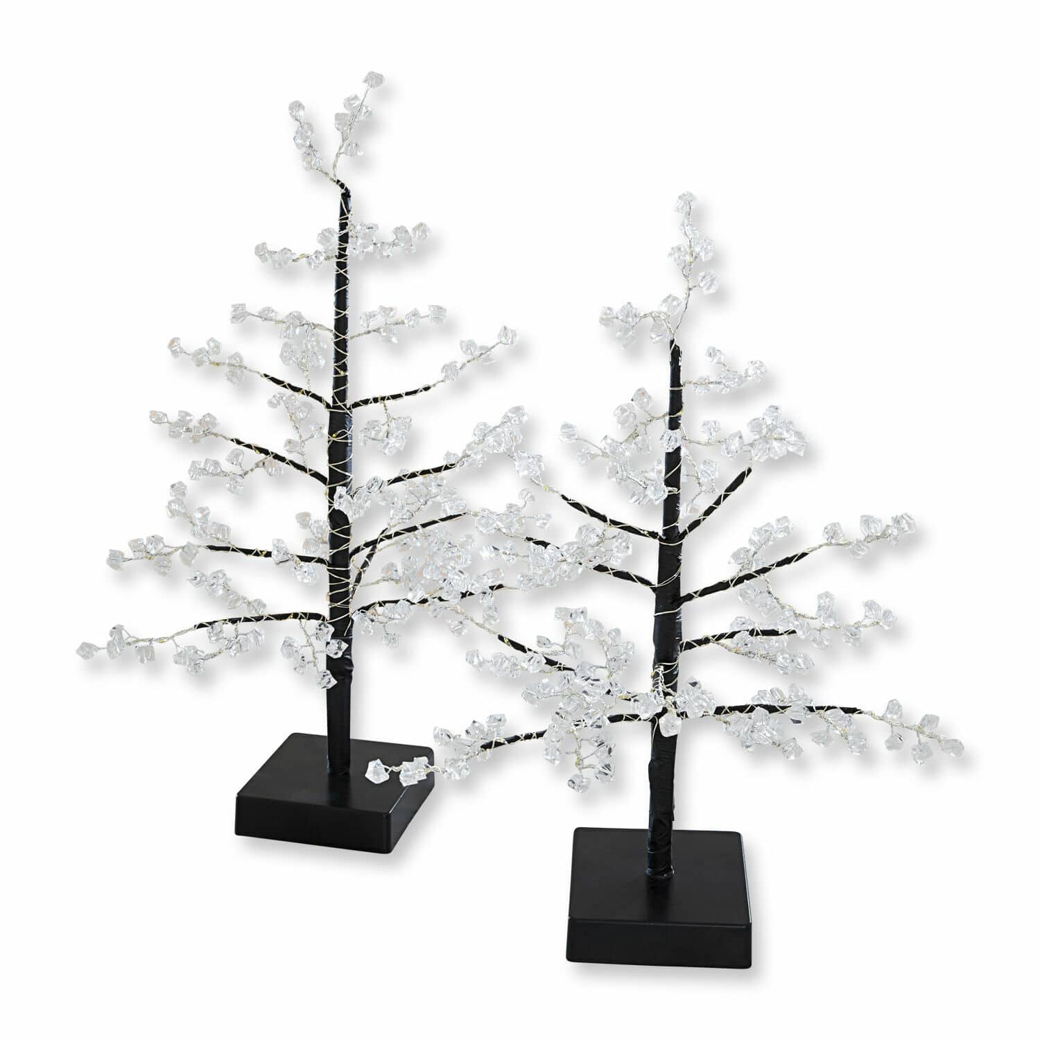 Lot de 2 arbres décoratifs Fortine