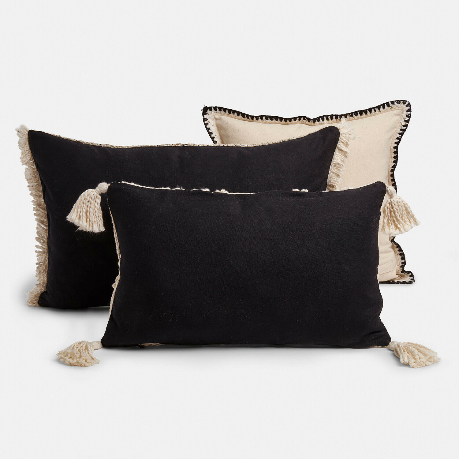 Lot de 3 housses de coussins Norlinn