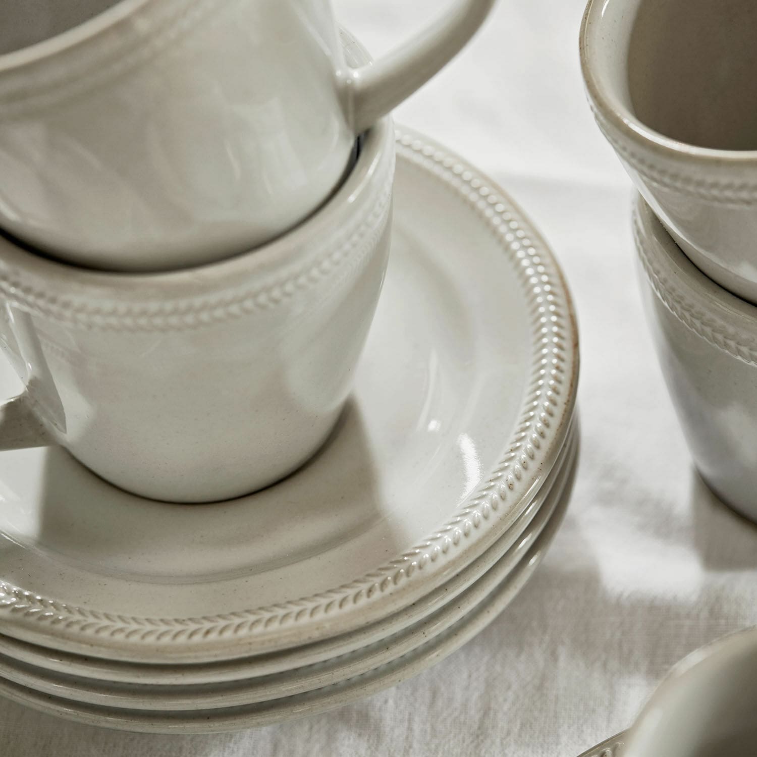 Lot de 6 tasses et soucoupes Norrvik