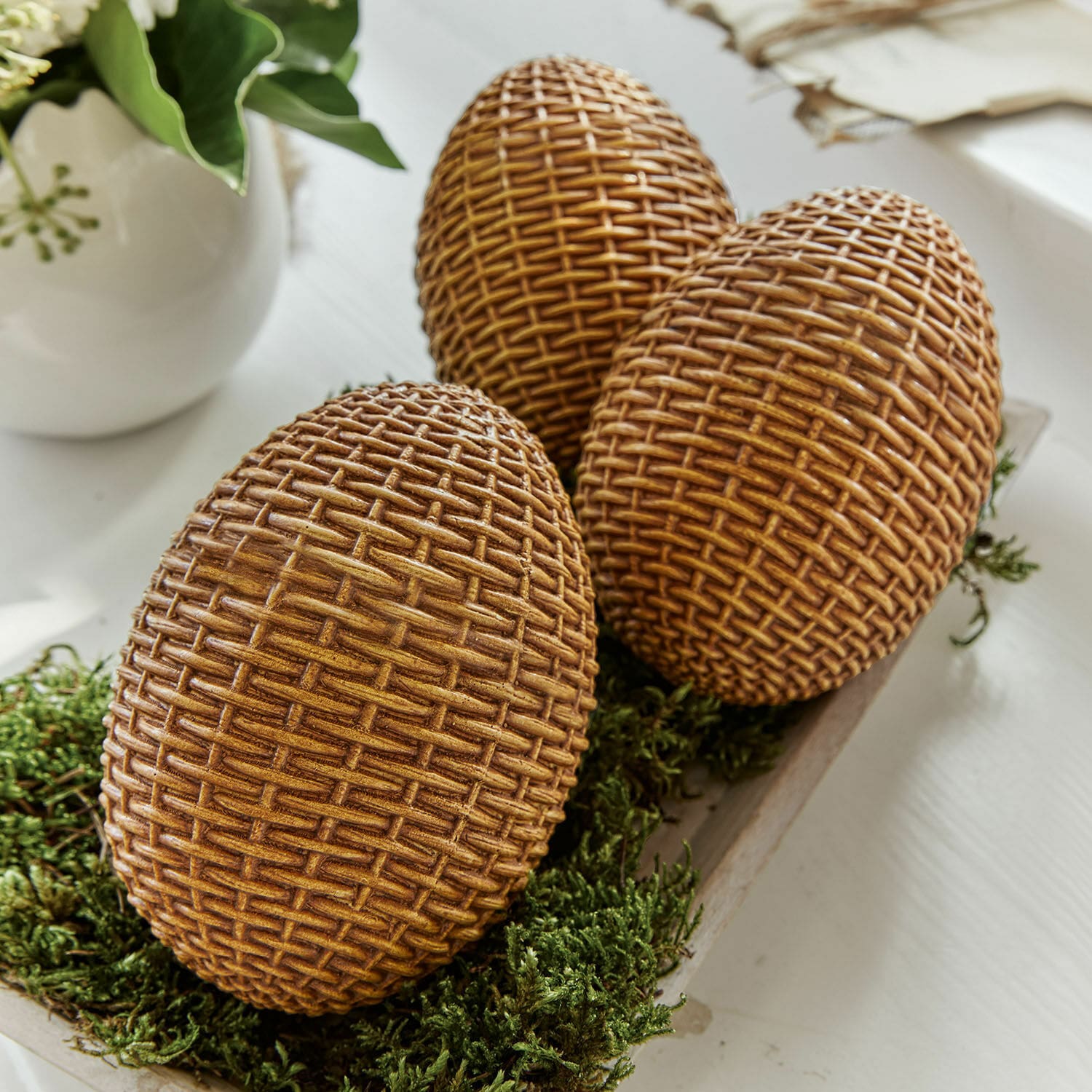 Lot de 3 œufs de Pâques Joesy