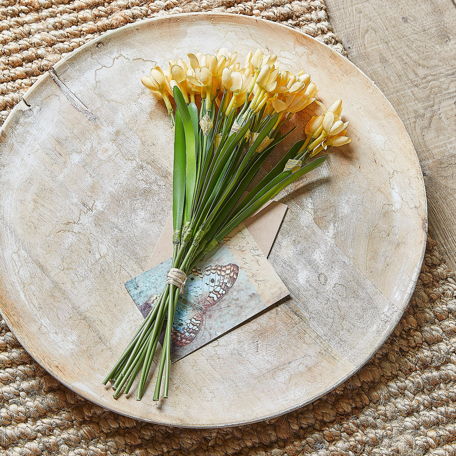 Lot de 12 fleurs décoratives Ilvera