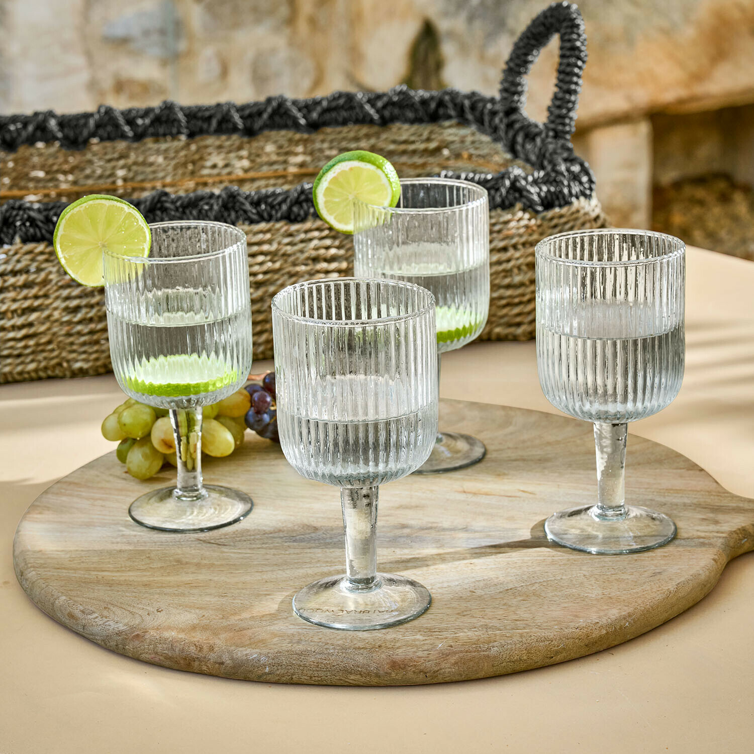 Lot de 4 verres Caleza