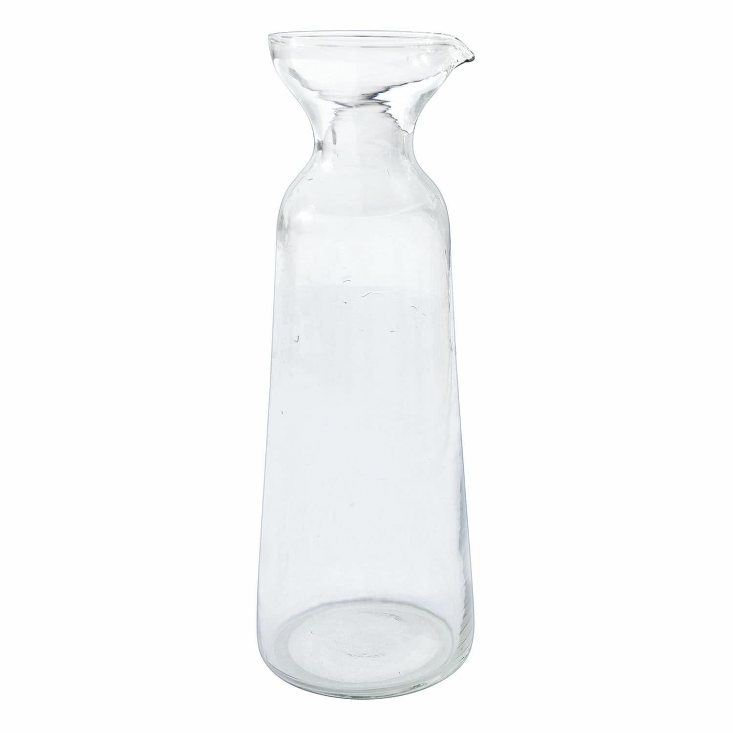 Carafe Yvoncourt Carafe en verre transparent au design simple pour servir des boissons, verre clair