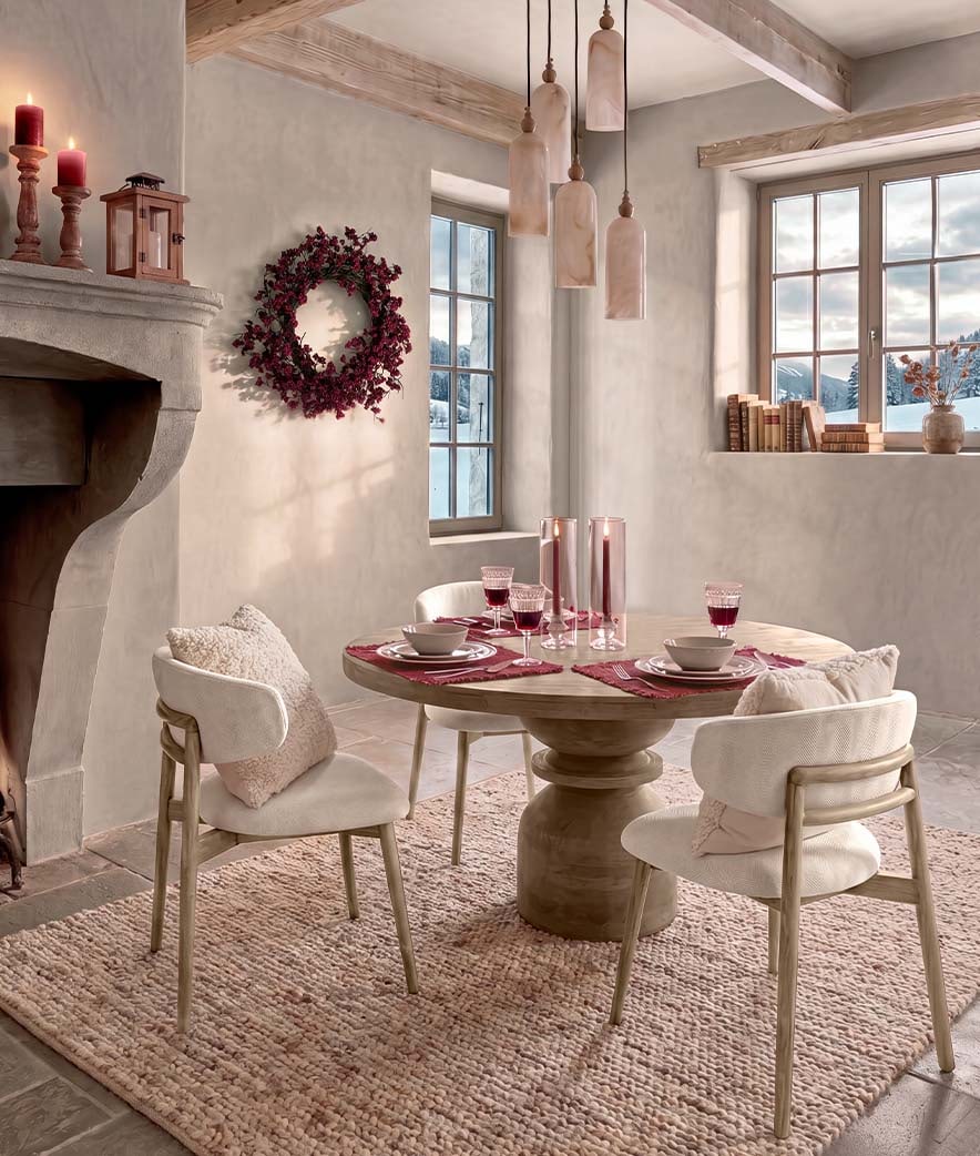Dîner chaleureux d’hiver