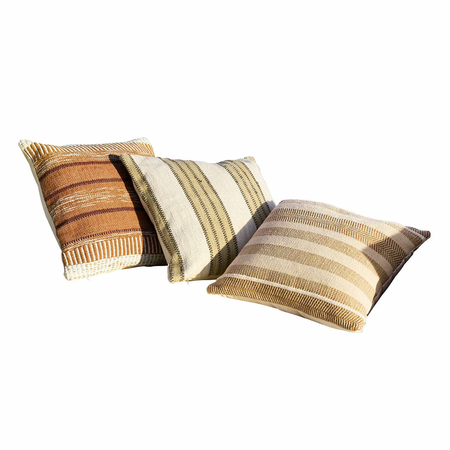 Lot de 3 housses de coussins Mélamare