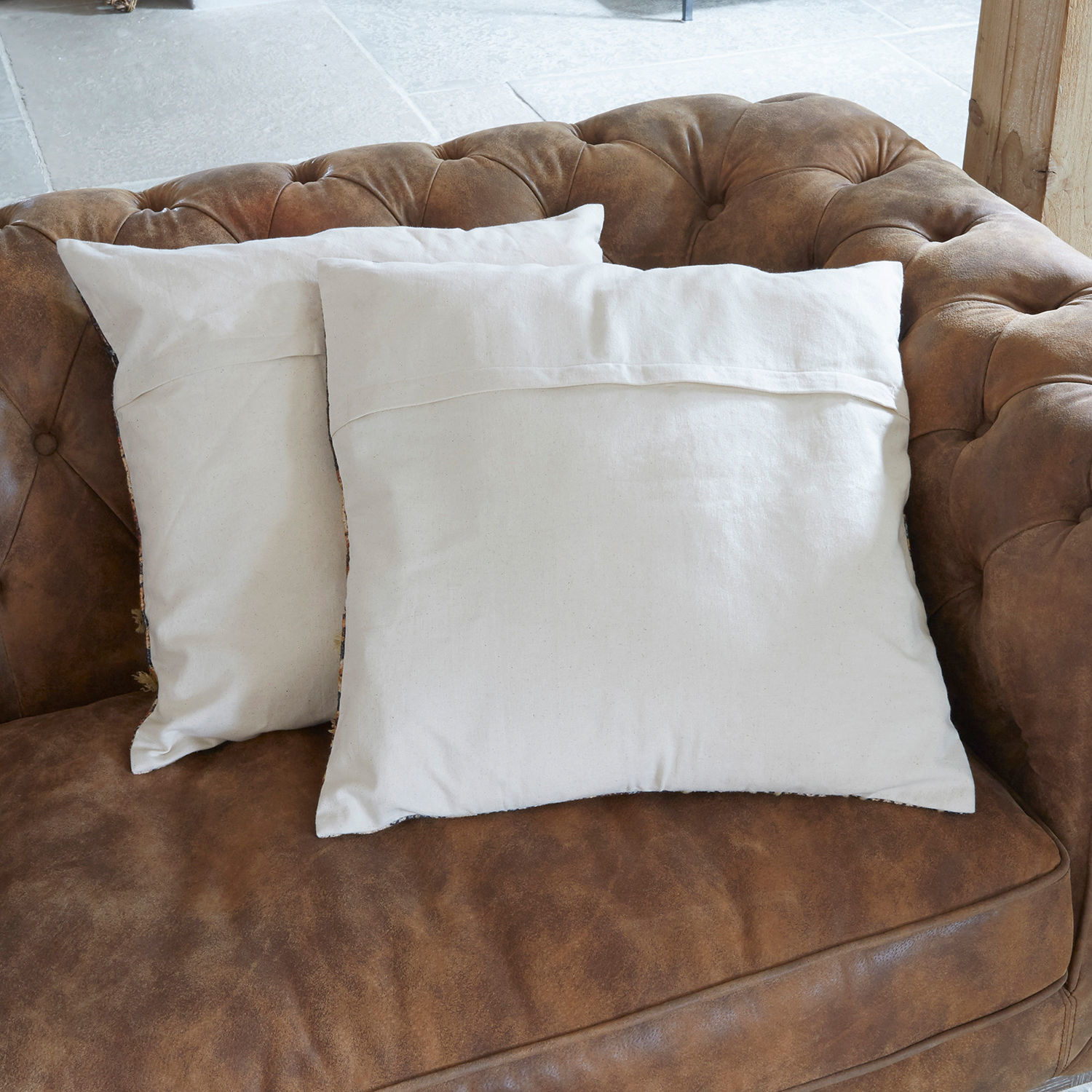Lot de 2 housses de coussins Bartica