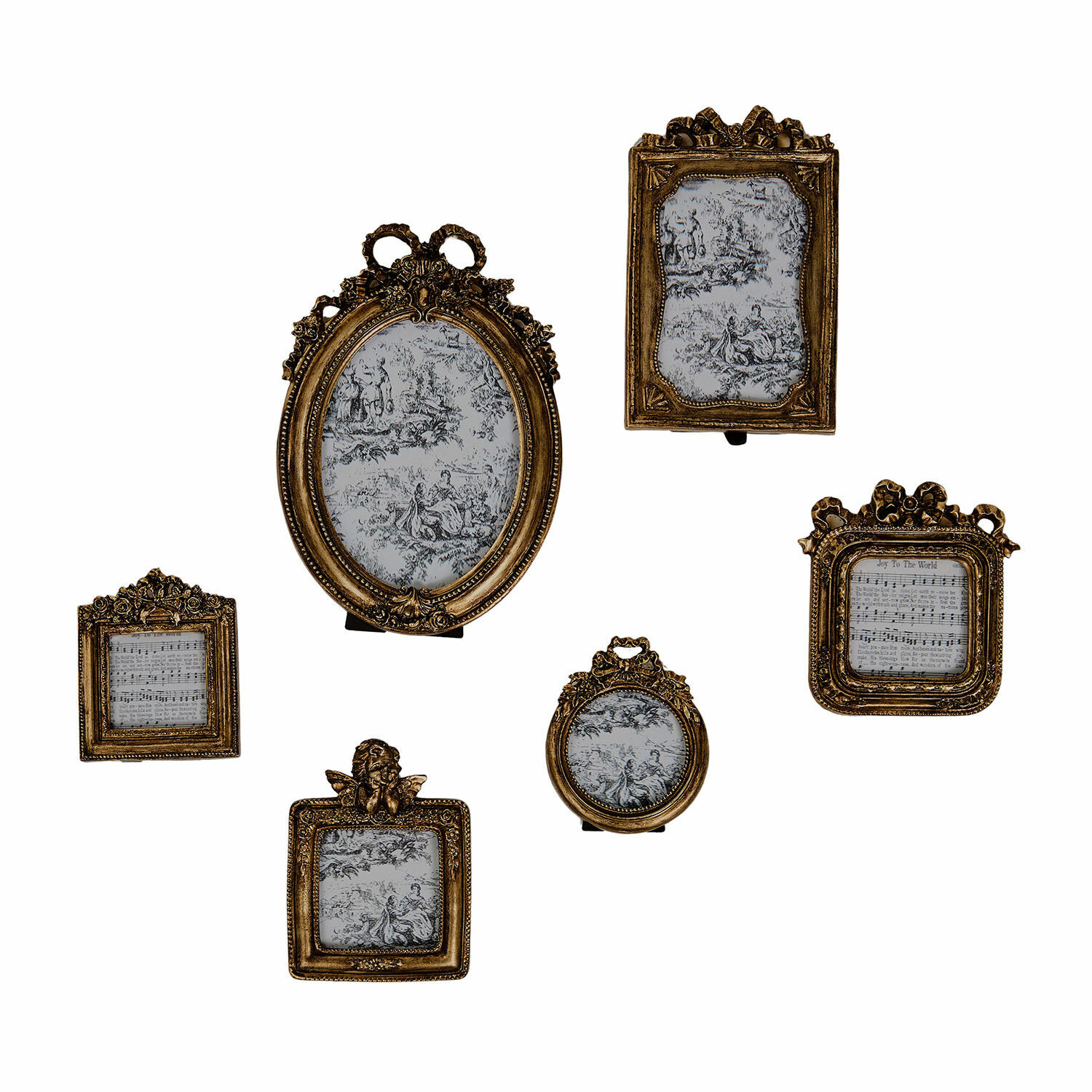 Lot de 6 cadres photo Fiordano