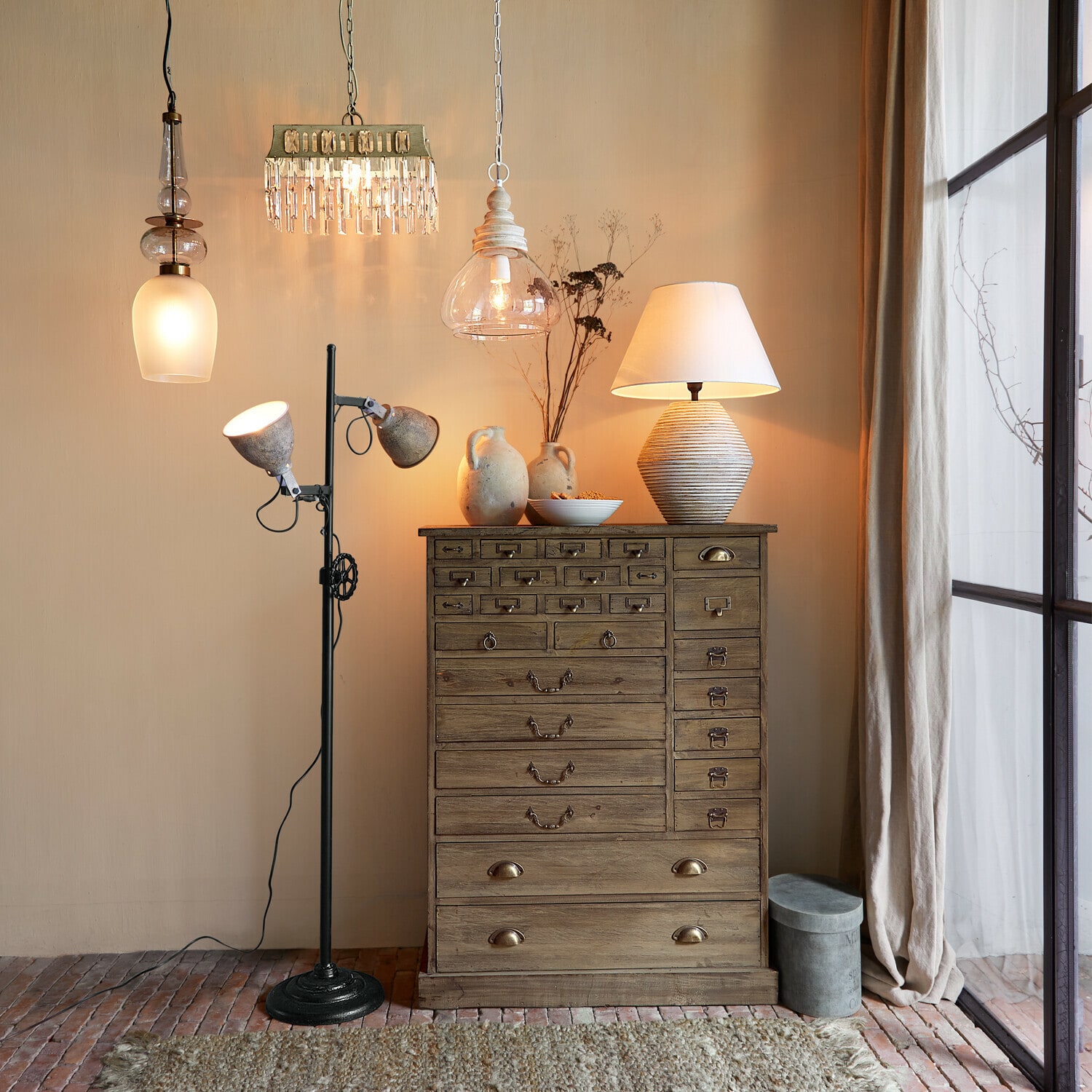 Lampadaire Fenric