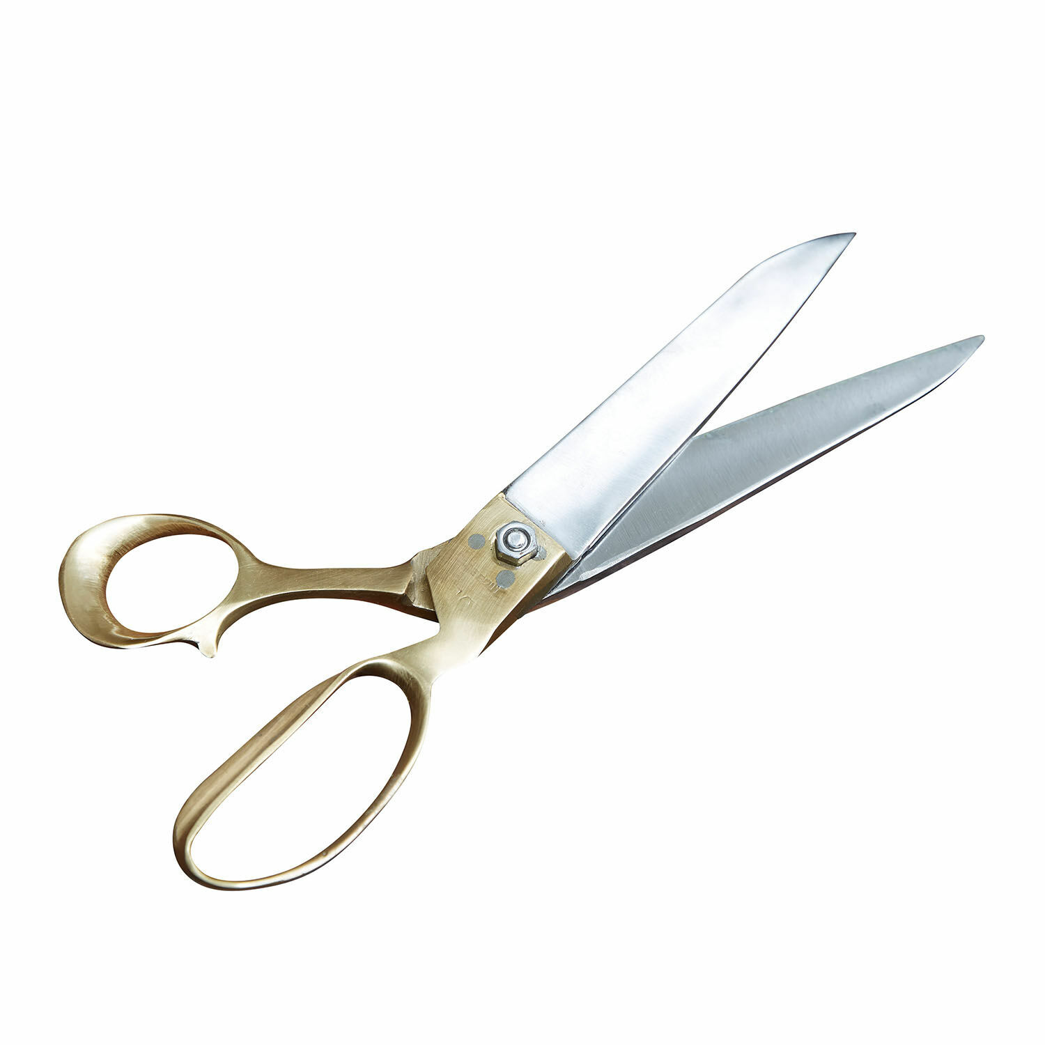 Ciseaux Leon Grand ciseau de couture avec lames en acier et poignée en laiton pour une coupe précise des tissus