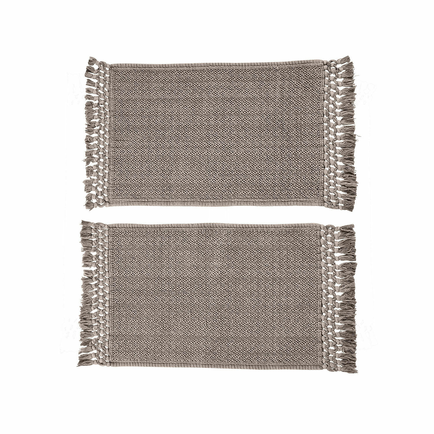 Lot de 2 tapis de bain Faelwyn