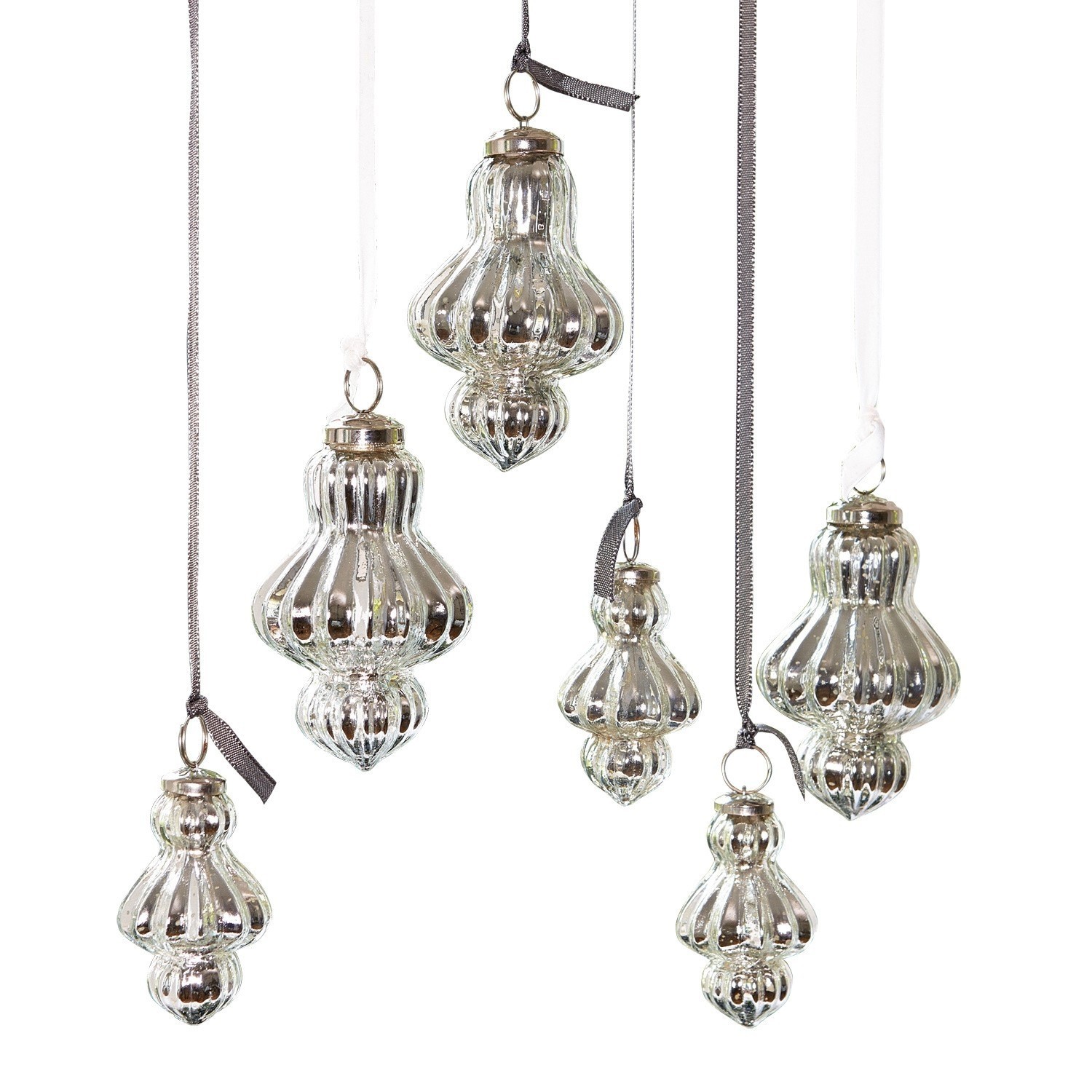 Lot de 6 décorations de Noël Patricia