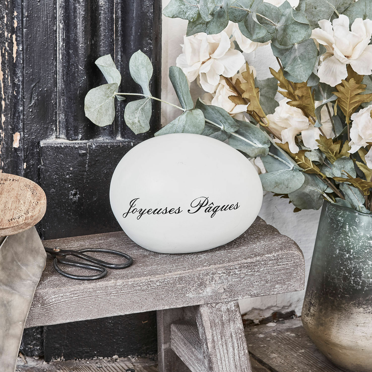 Œuf décoratif JOYEUSES PAQUES