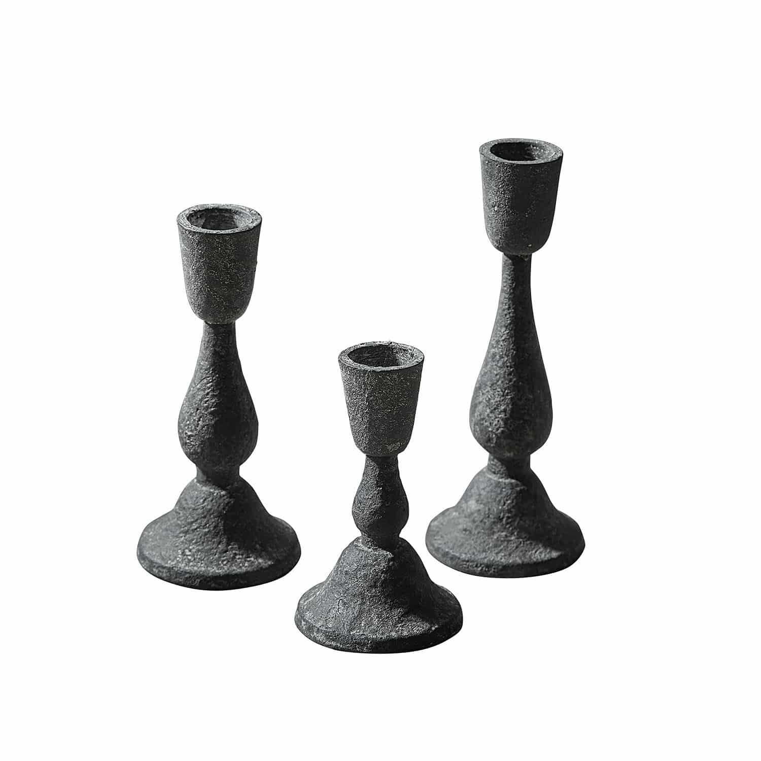 Lot de 3 bougeoirs Lavignoux