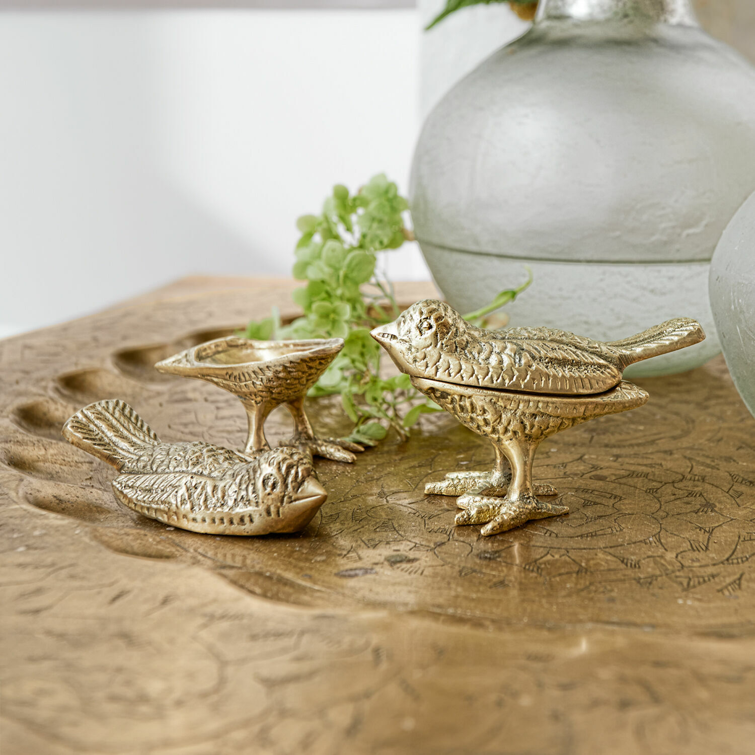 Lot de 2 oiseaux décoratifs Fairydell
