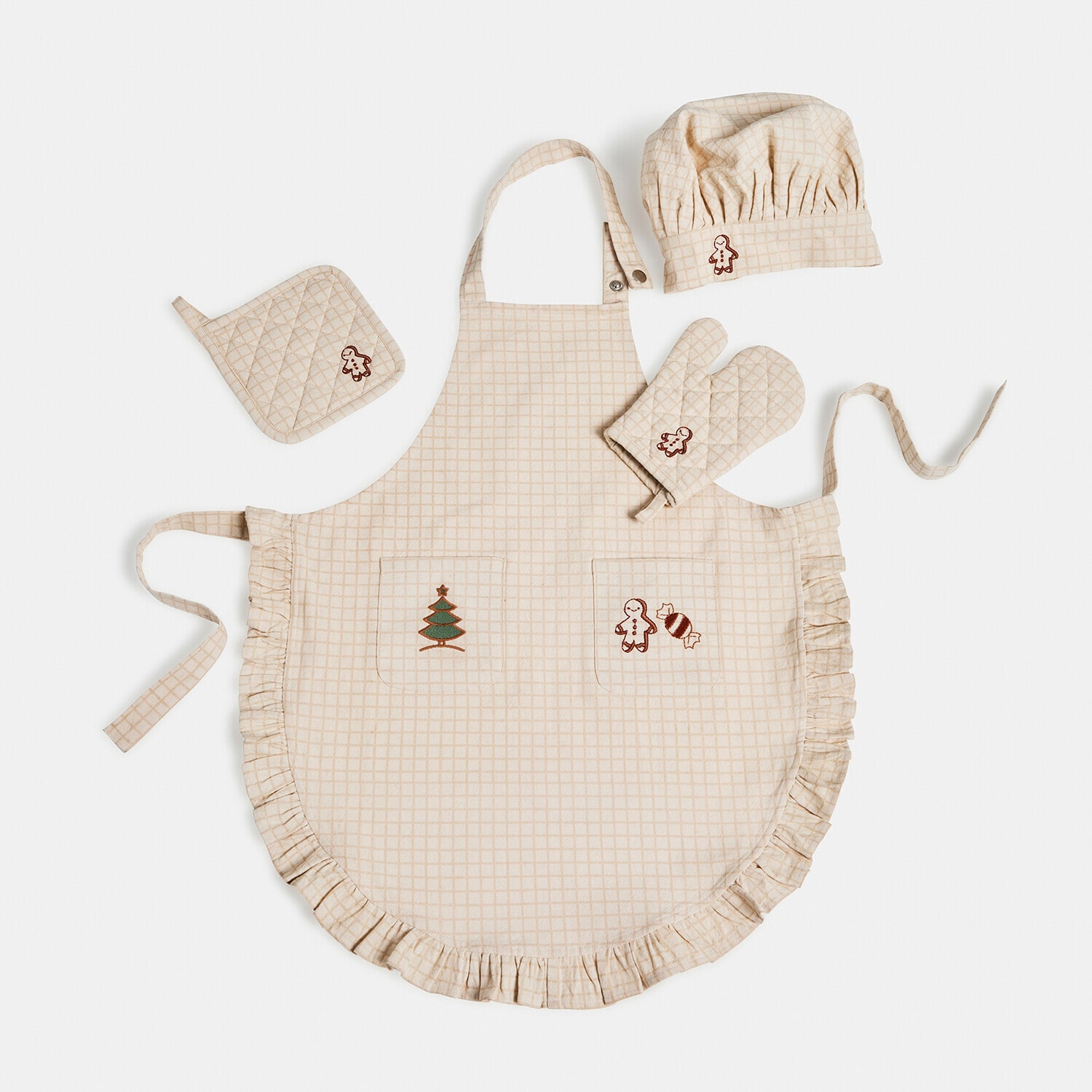 Tablier pour enfant, 4 pièces Minsi