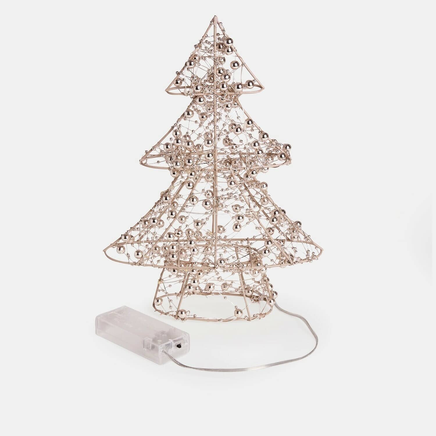 Lot de 3 sapins à LED Célindour