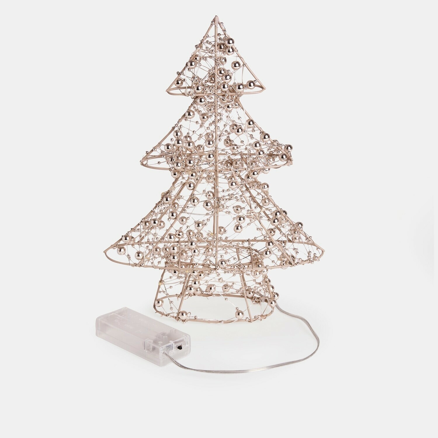Lot de 3 sapins à LED Célindour