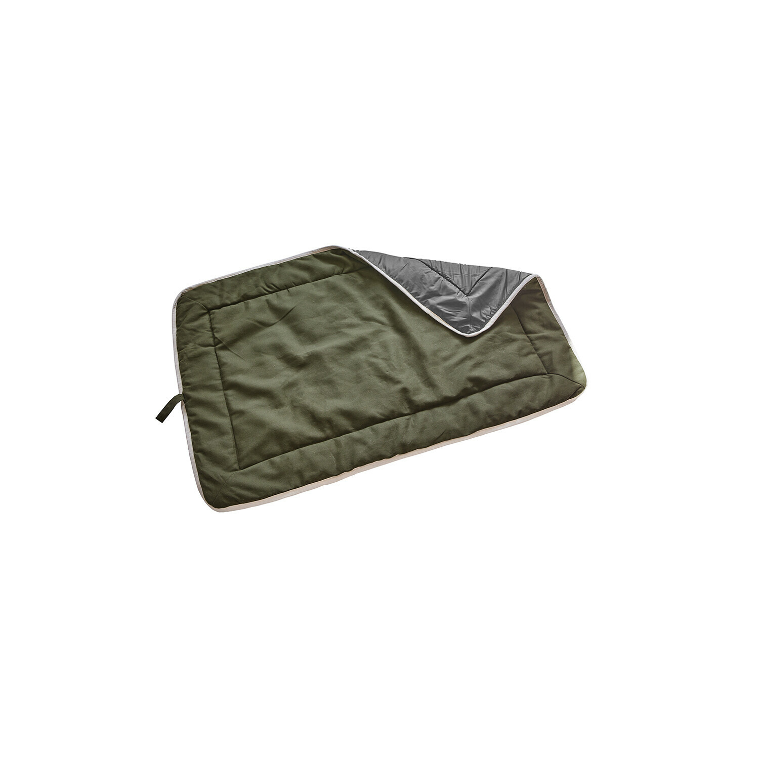 vert Tapis pour animaux Dunelyn réversible vert et gris, confortable et doux pour animaux