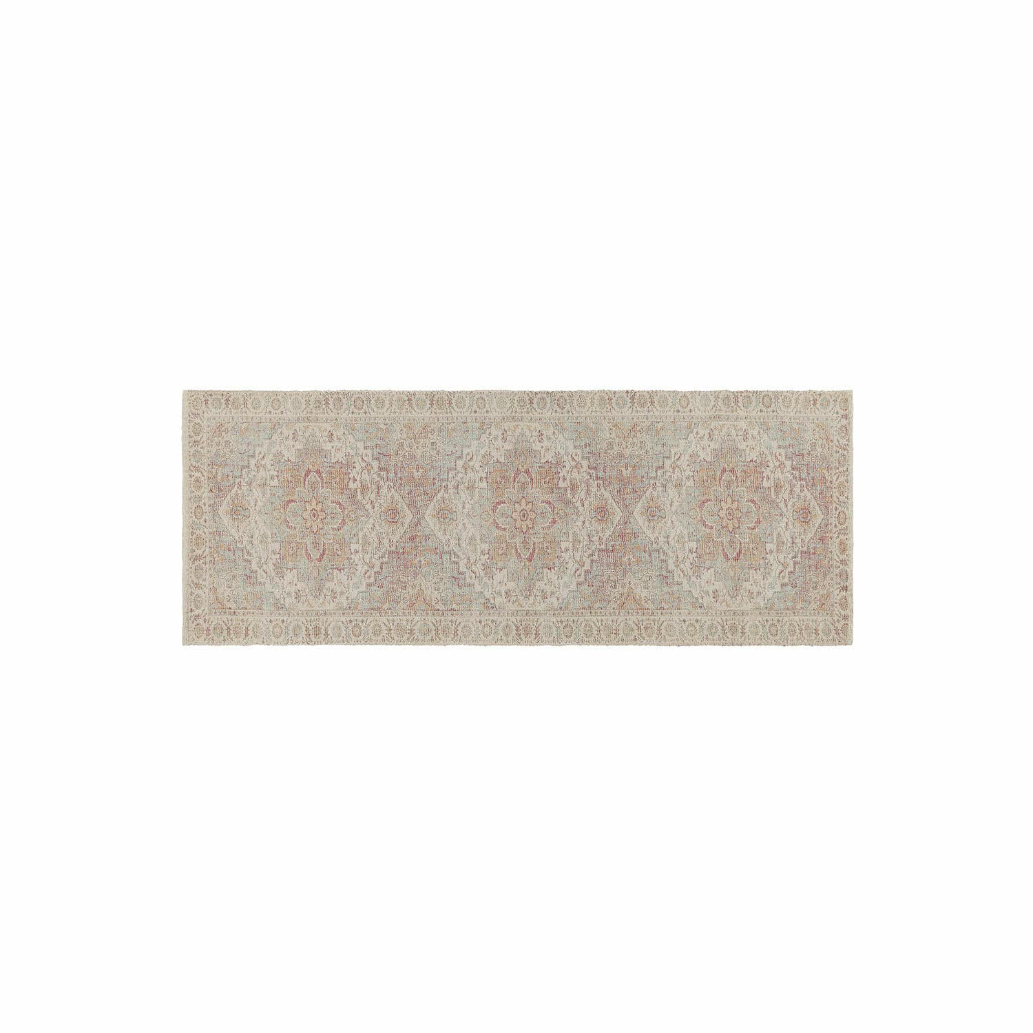 Tapis long Galavira Tapis beige à motif oriental délicat, matière douce, décoration intérieure élégante