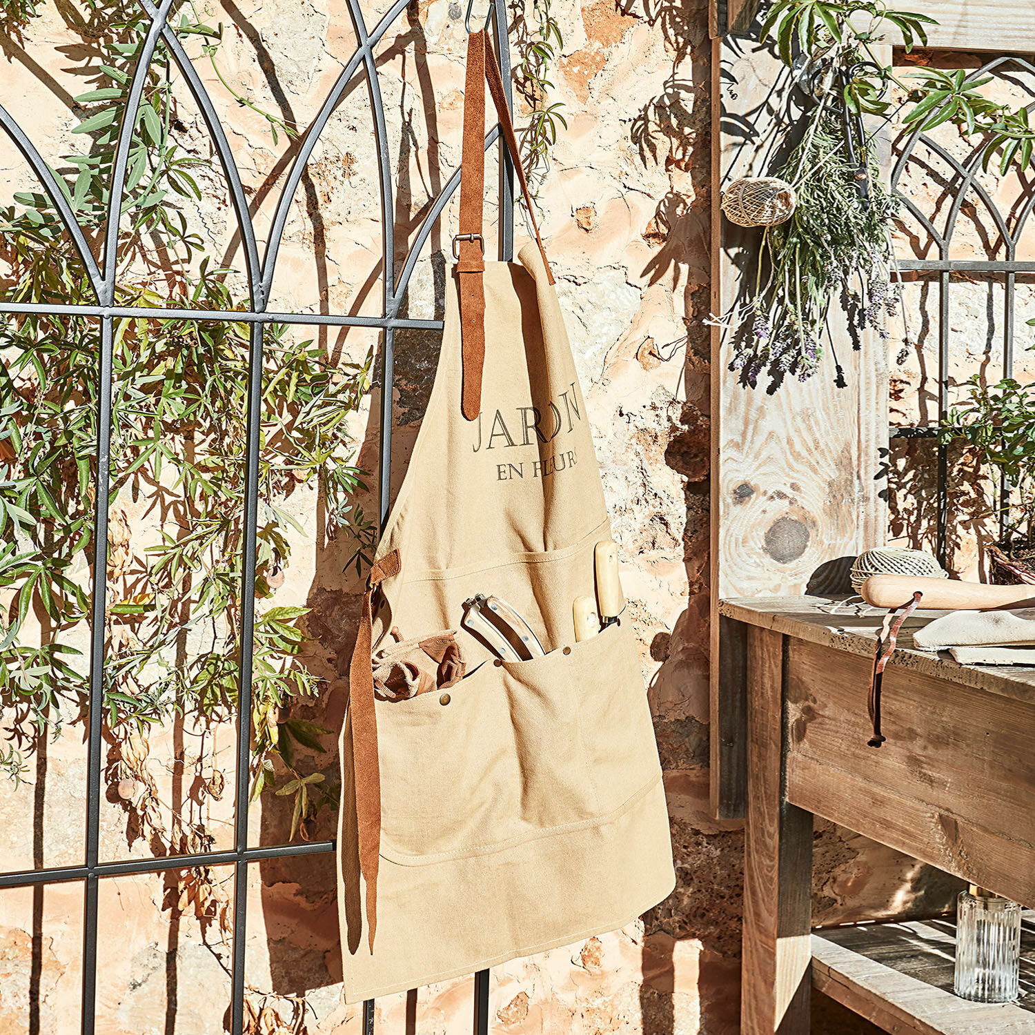 Tablier Jardin en fleurs