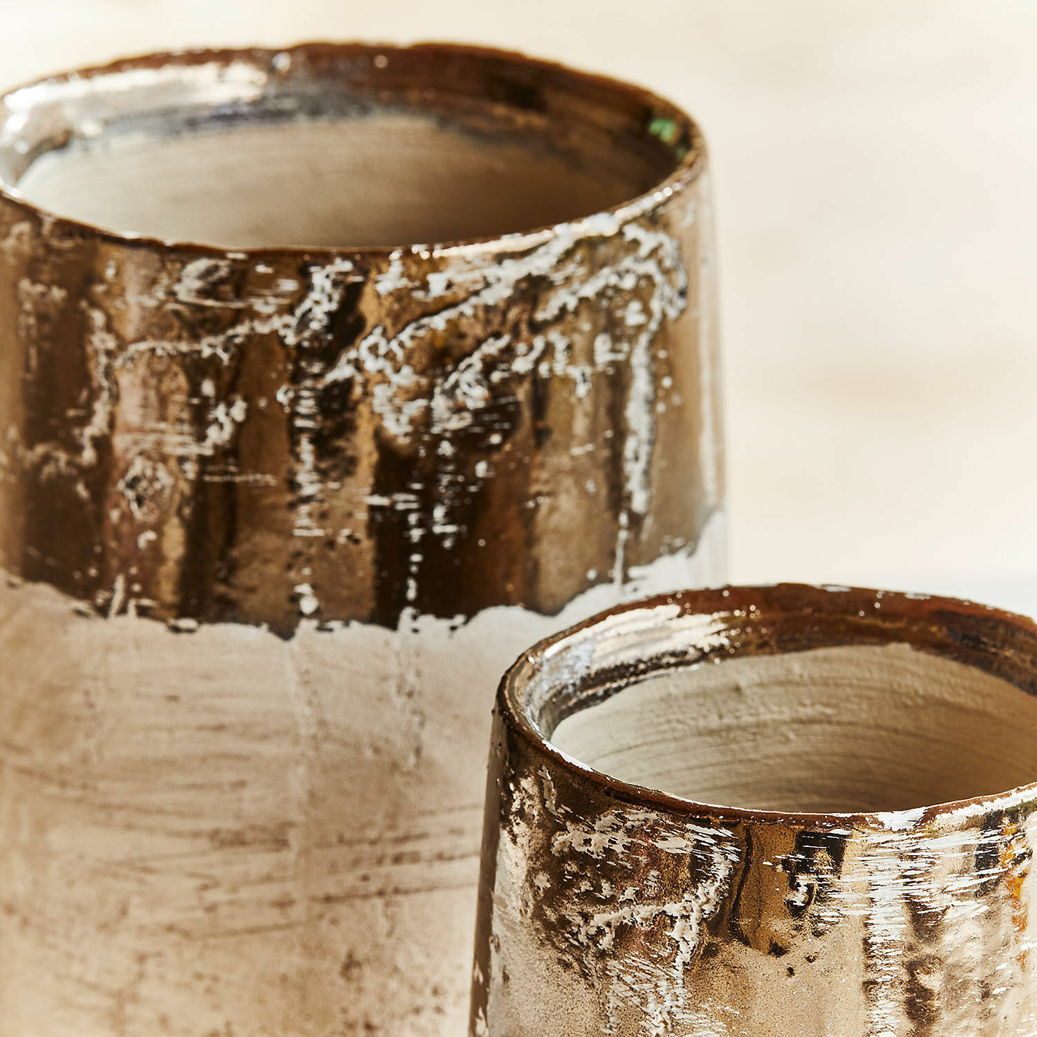 Lot de 2 vases Hafira