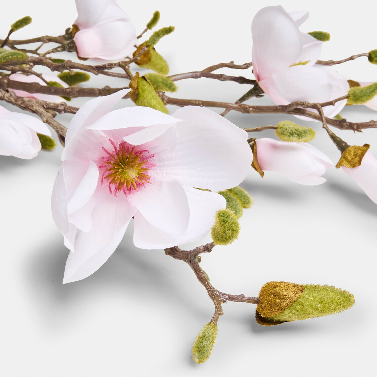 Lot de 2 fleurs décoratives Aurélines