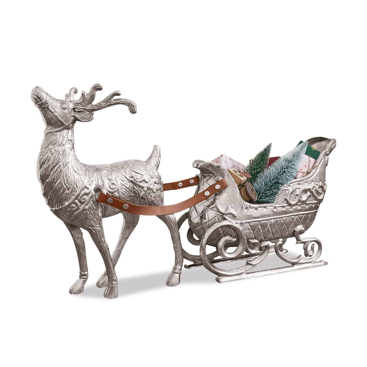 Cerf et traîneau Santander