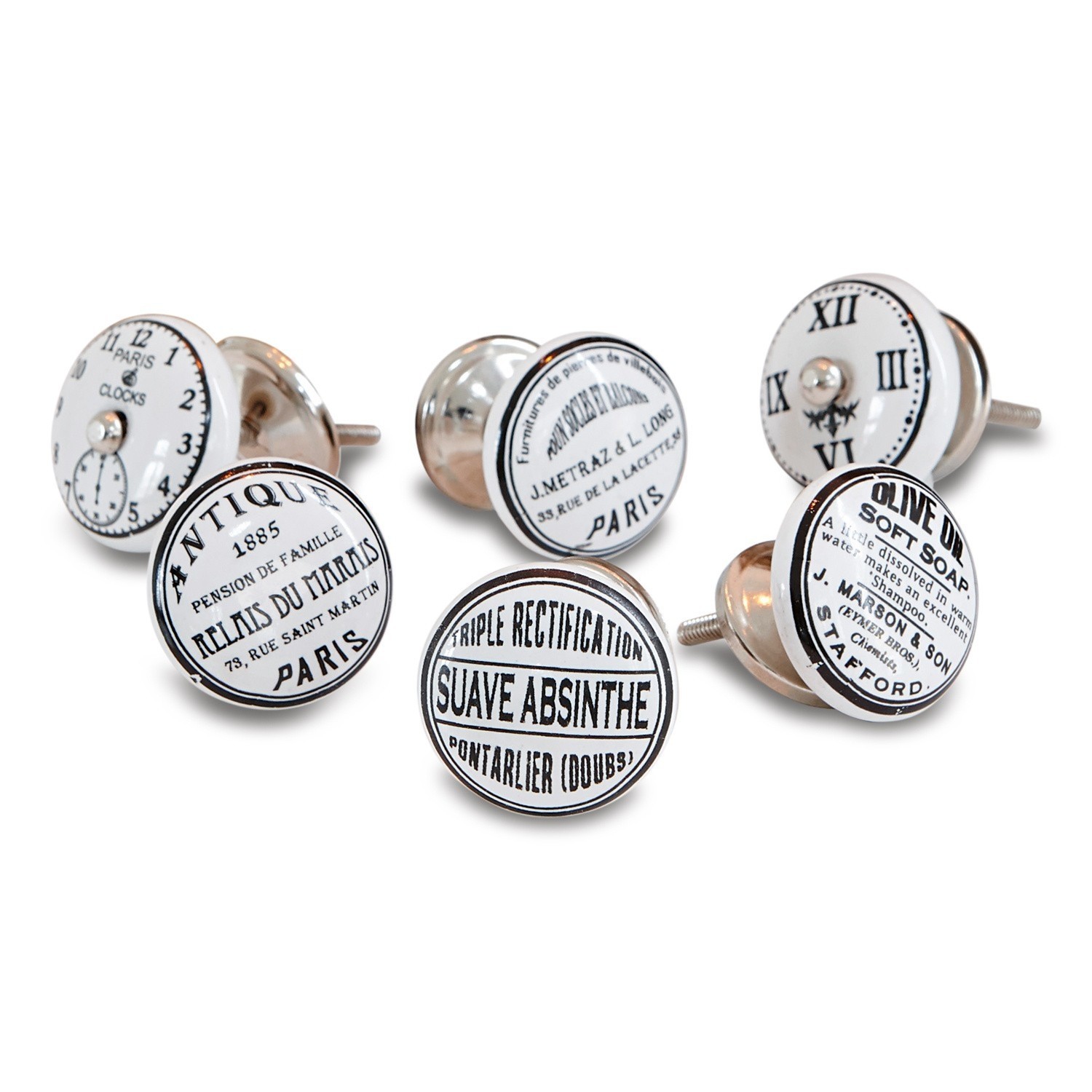 Lot de boutons pour commode Classics