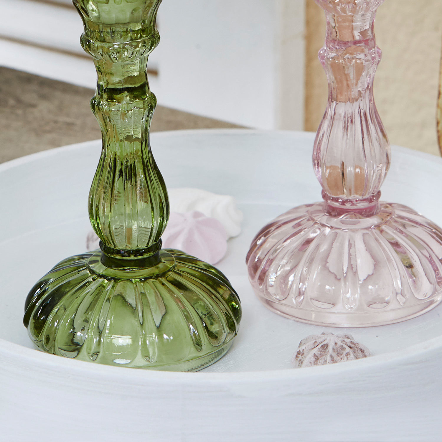 Lot de 2 bougeoirs Luketa
