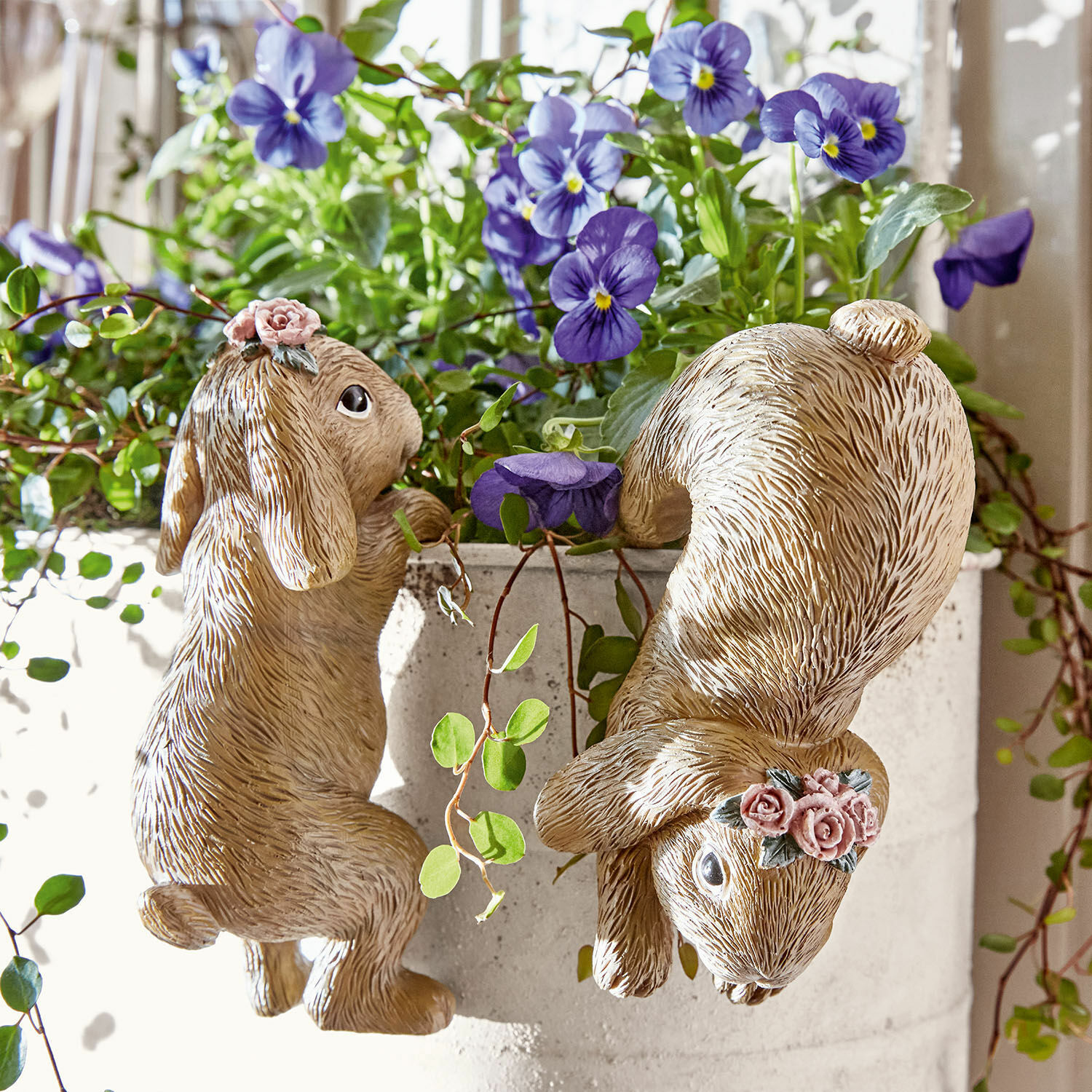 Lot de 2 lapins Burt