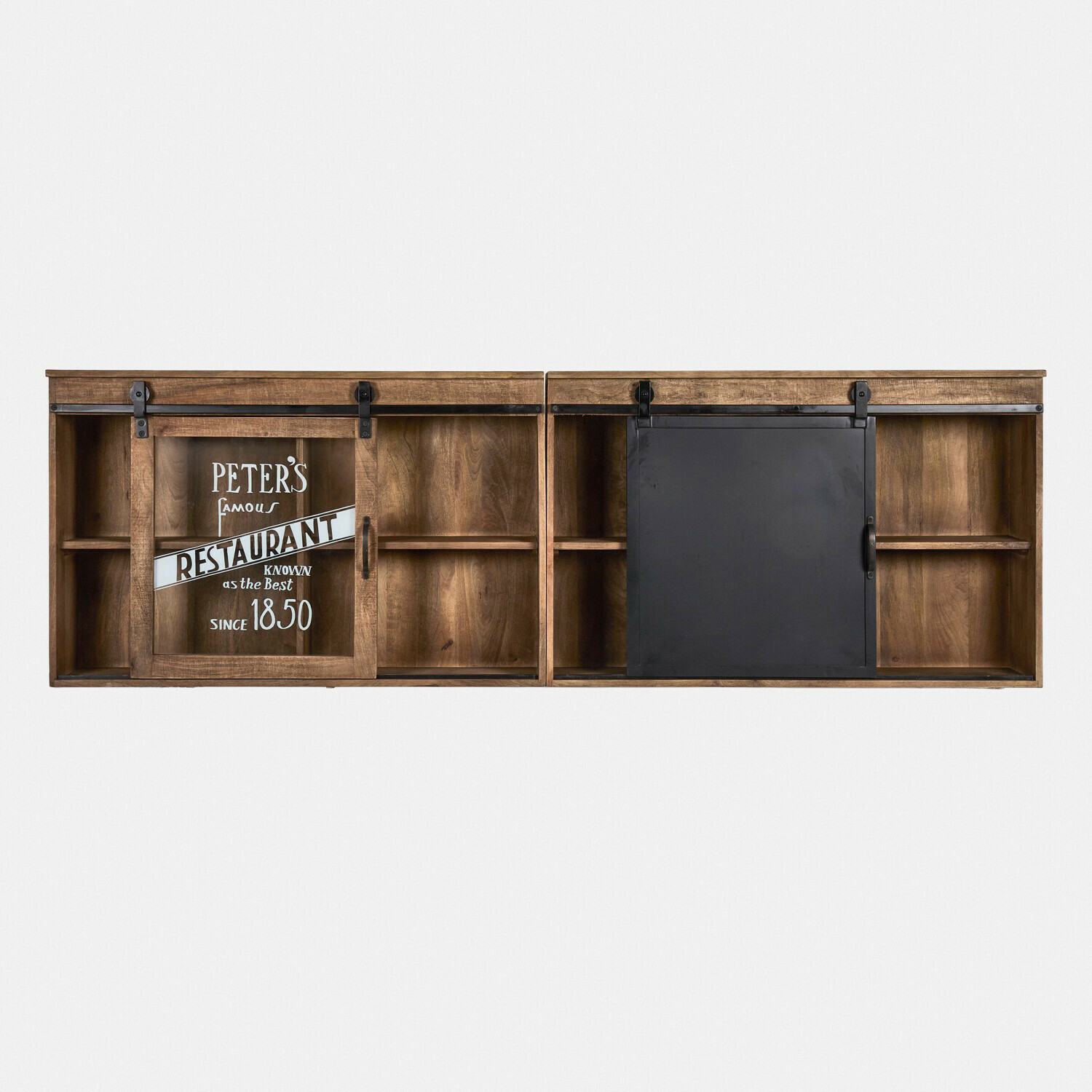 Lot de 2 meubles hauts Oakland