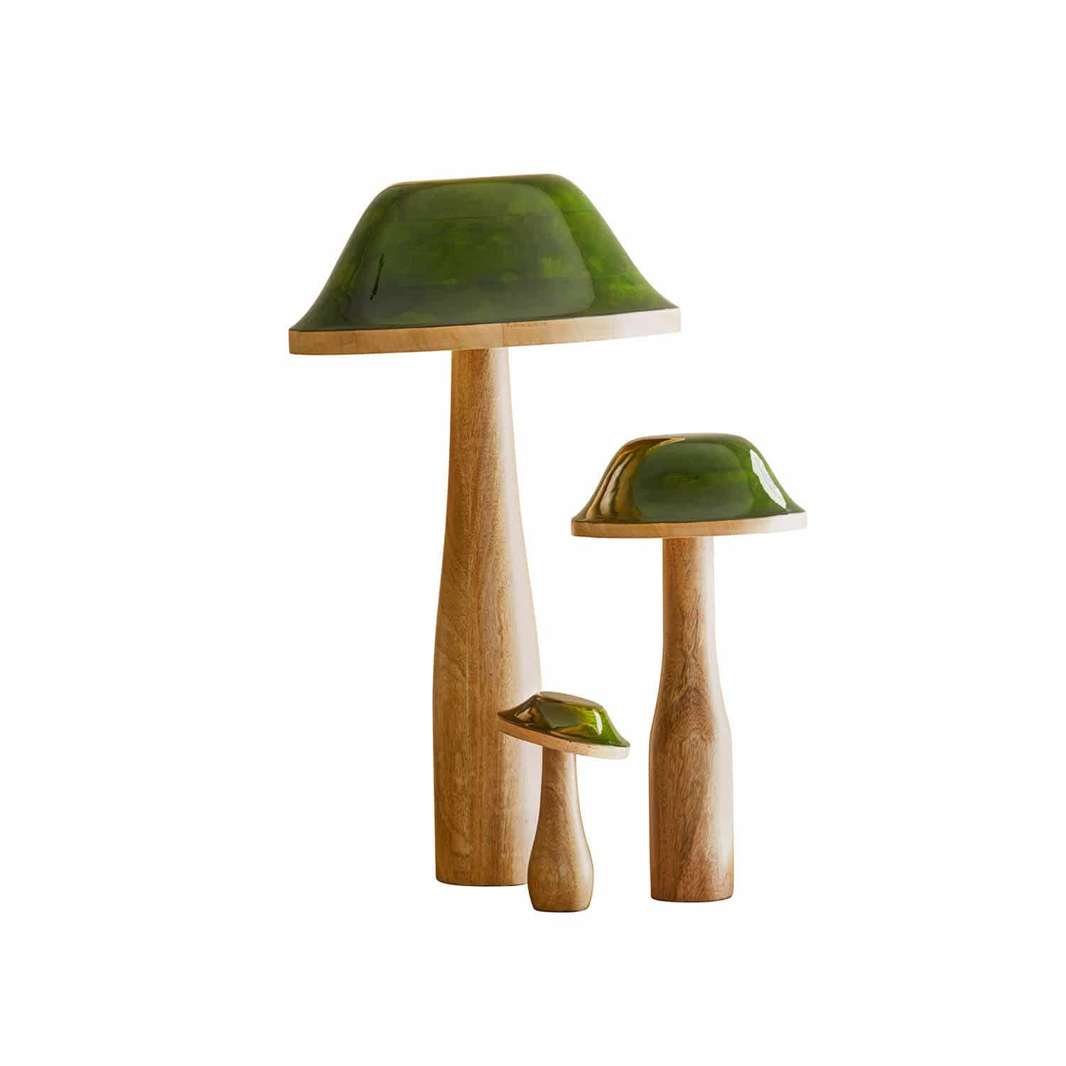 Lot de 3 champignons décoratifs Kivalor