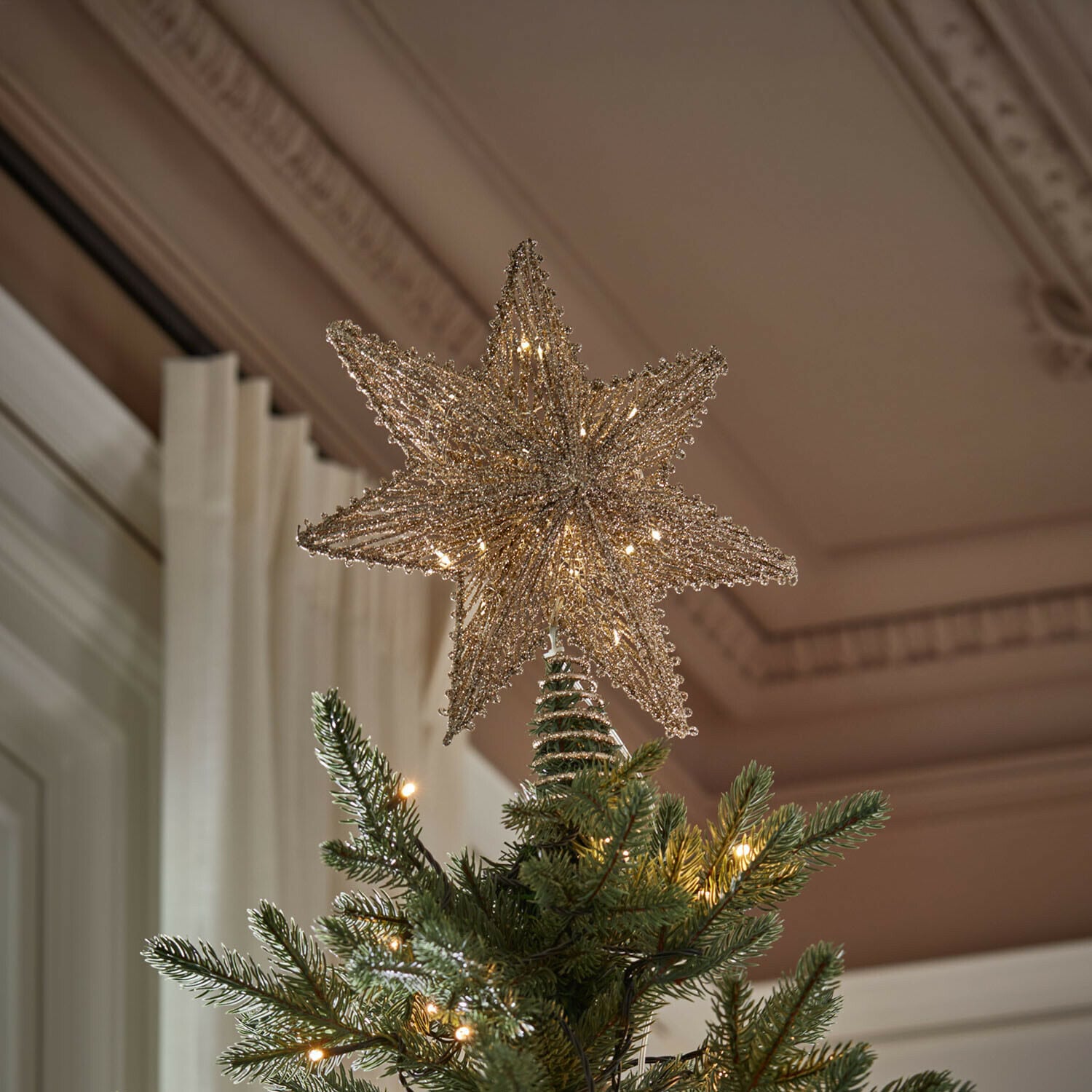 Décoration de sapin LED Amarosas