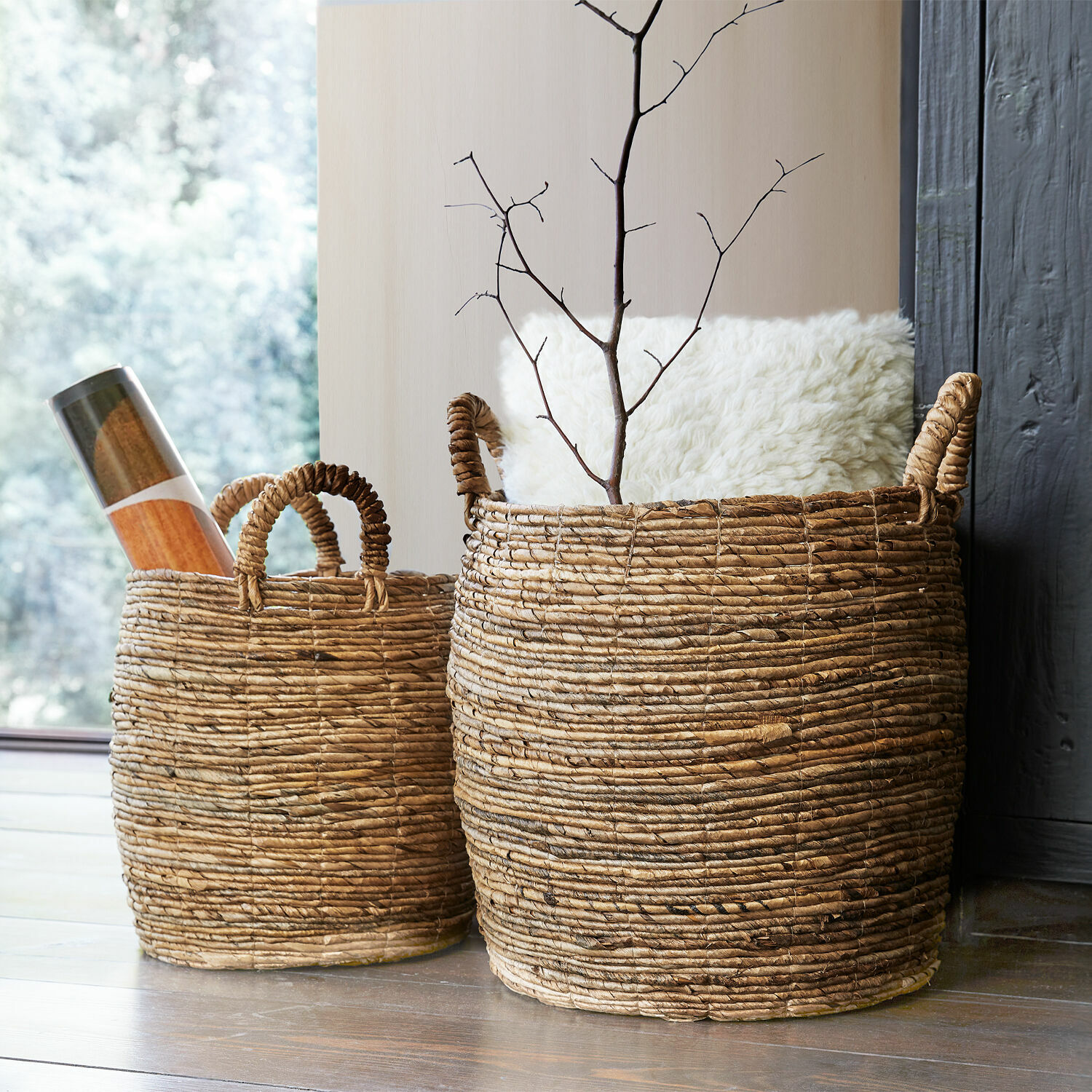 Lot de 2 paniers Carlin