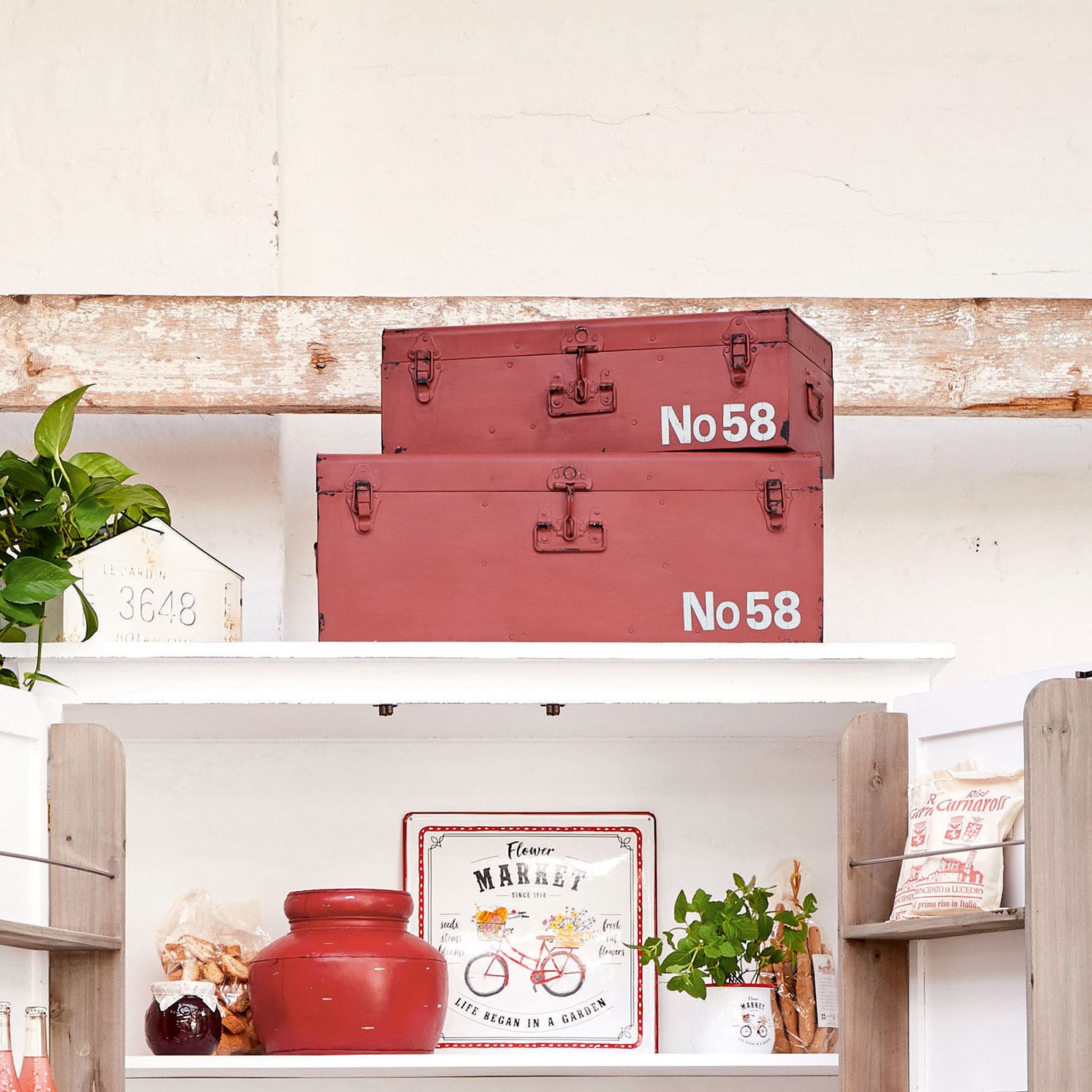 Lot de 2 malles Lahtis