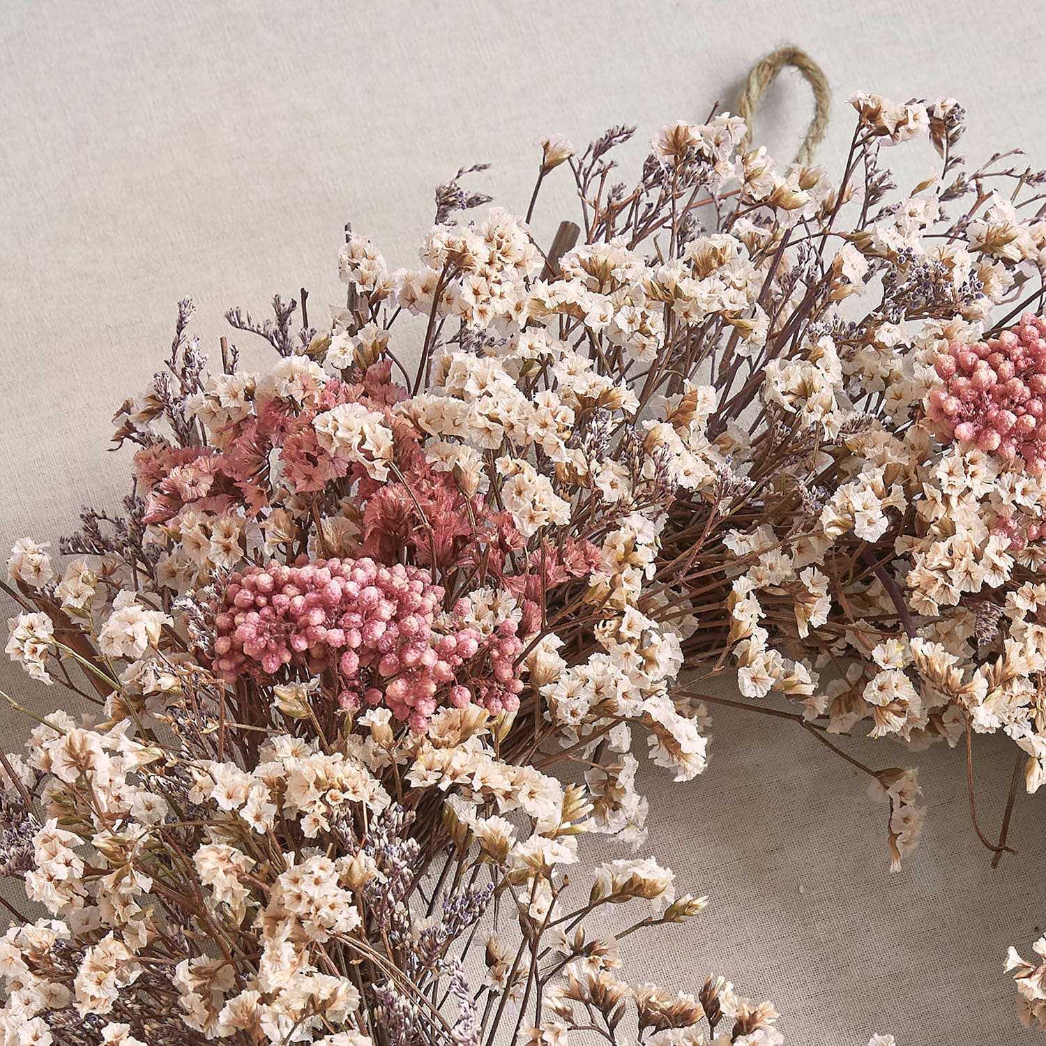 Couronne de fleurs séchées Jovilique