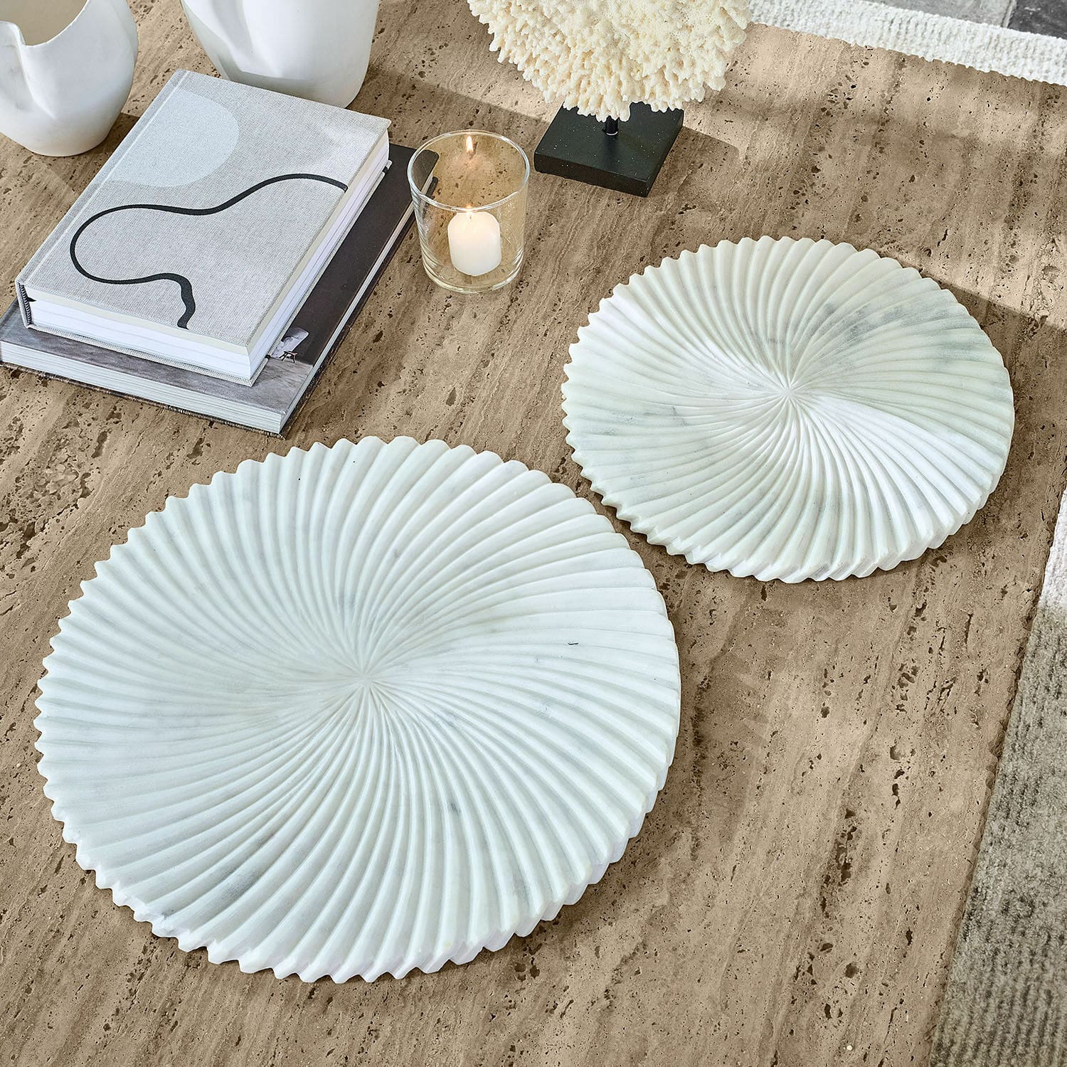 Set de 2 coupes Bellarivas