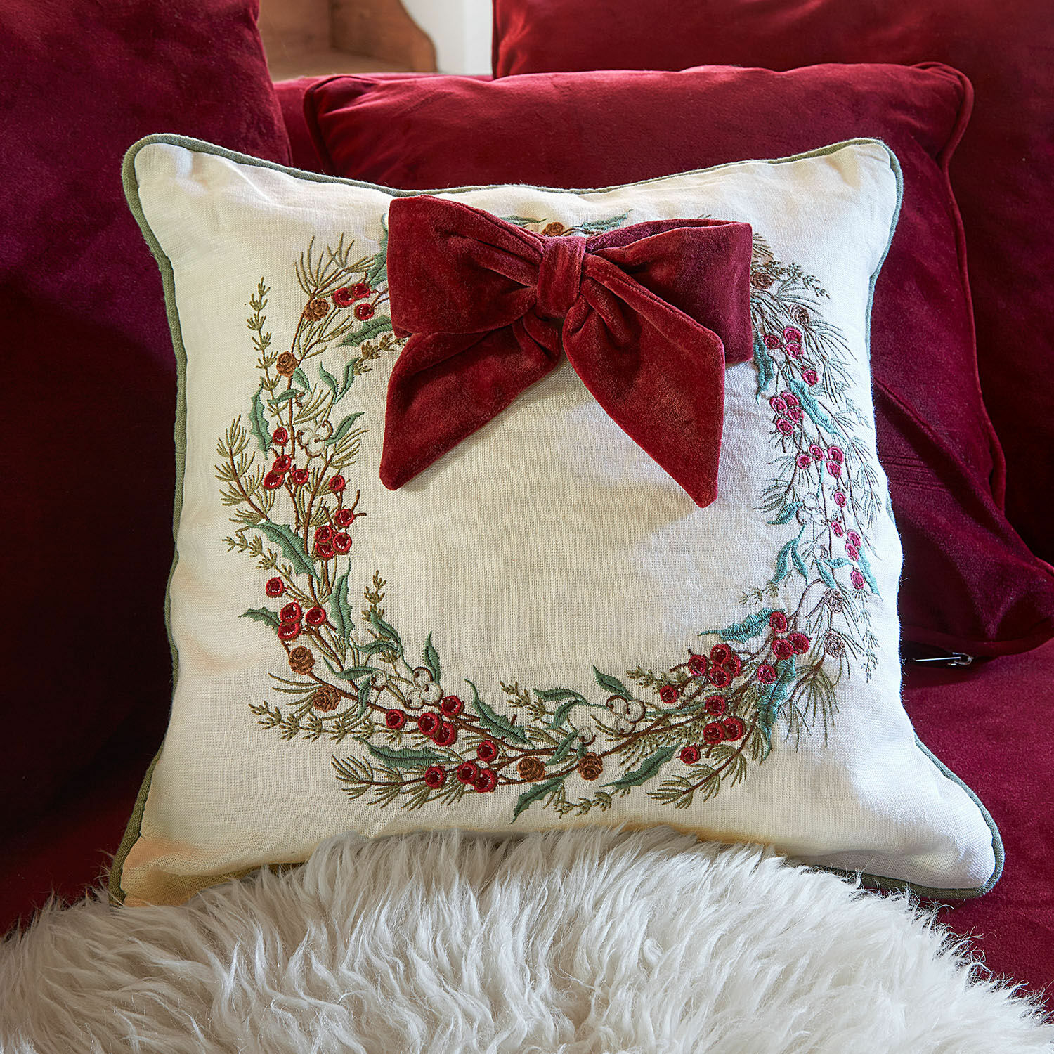 Housse de coussin Cévaline