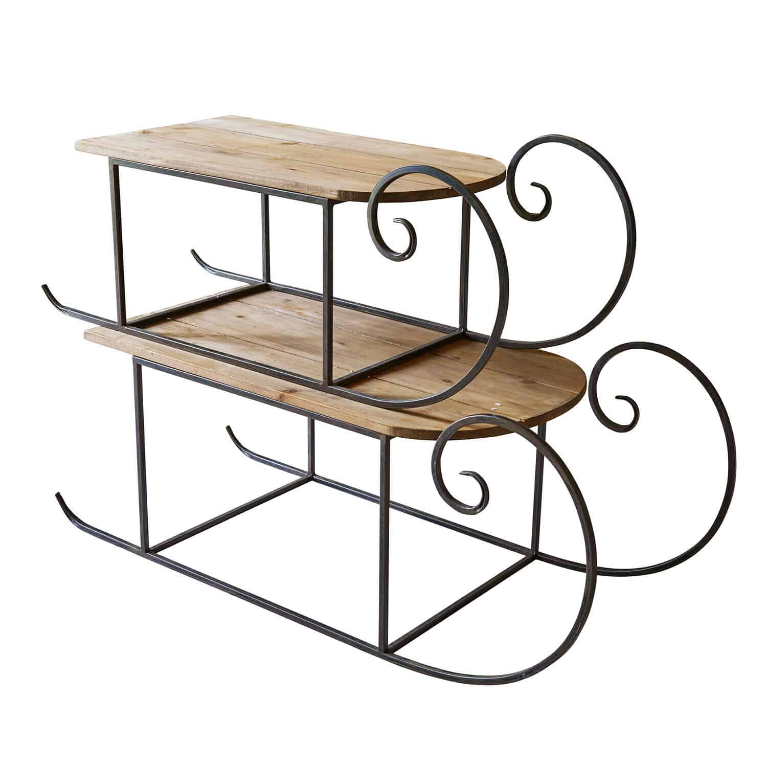 Lot de 2 traîneaux décoratifs Skalara