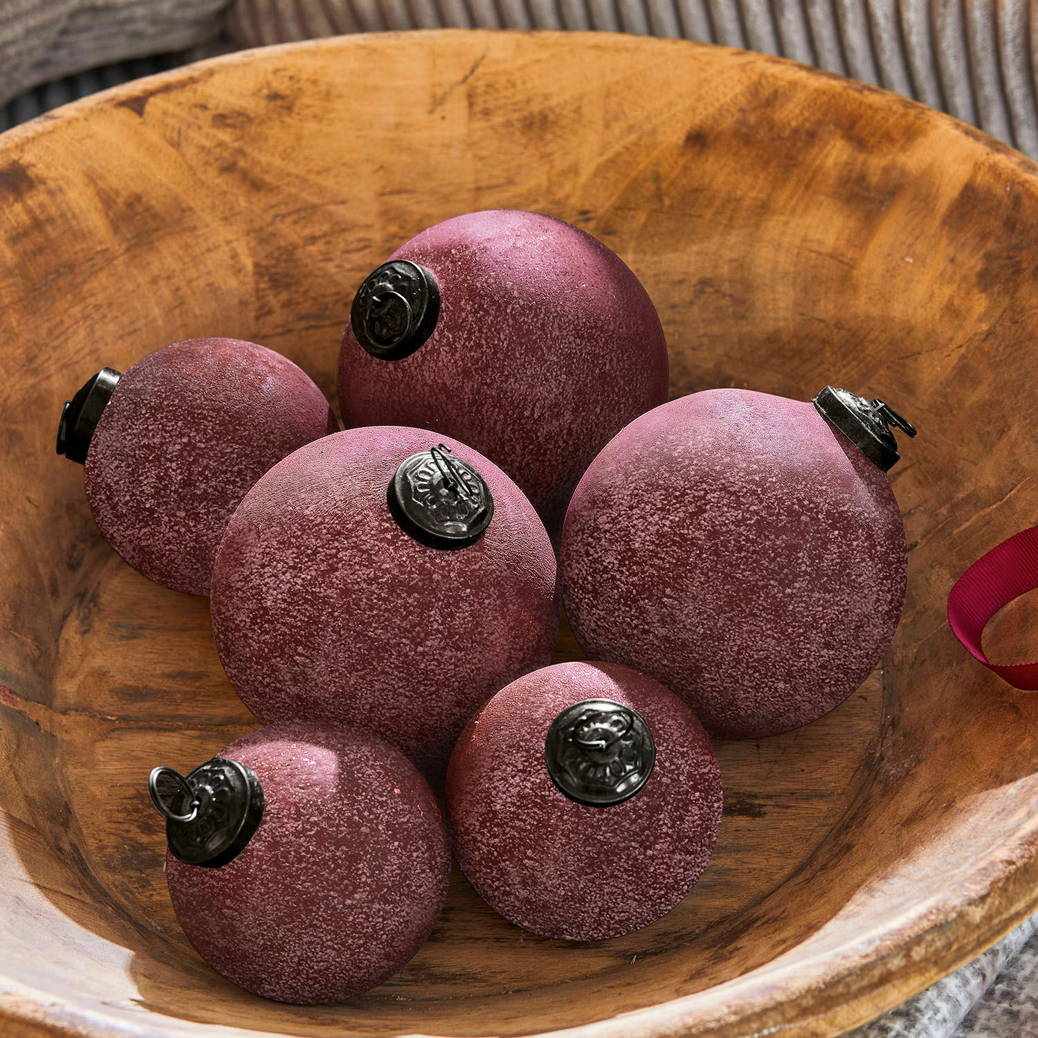 Lot de 6 boules de Noël Matrah