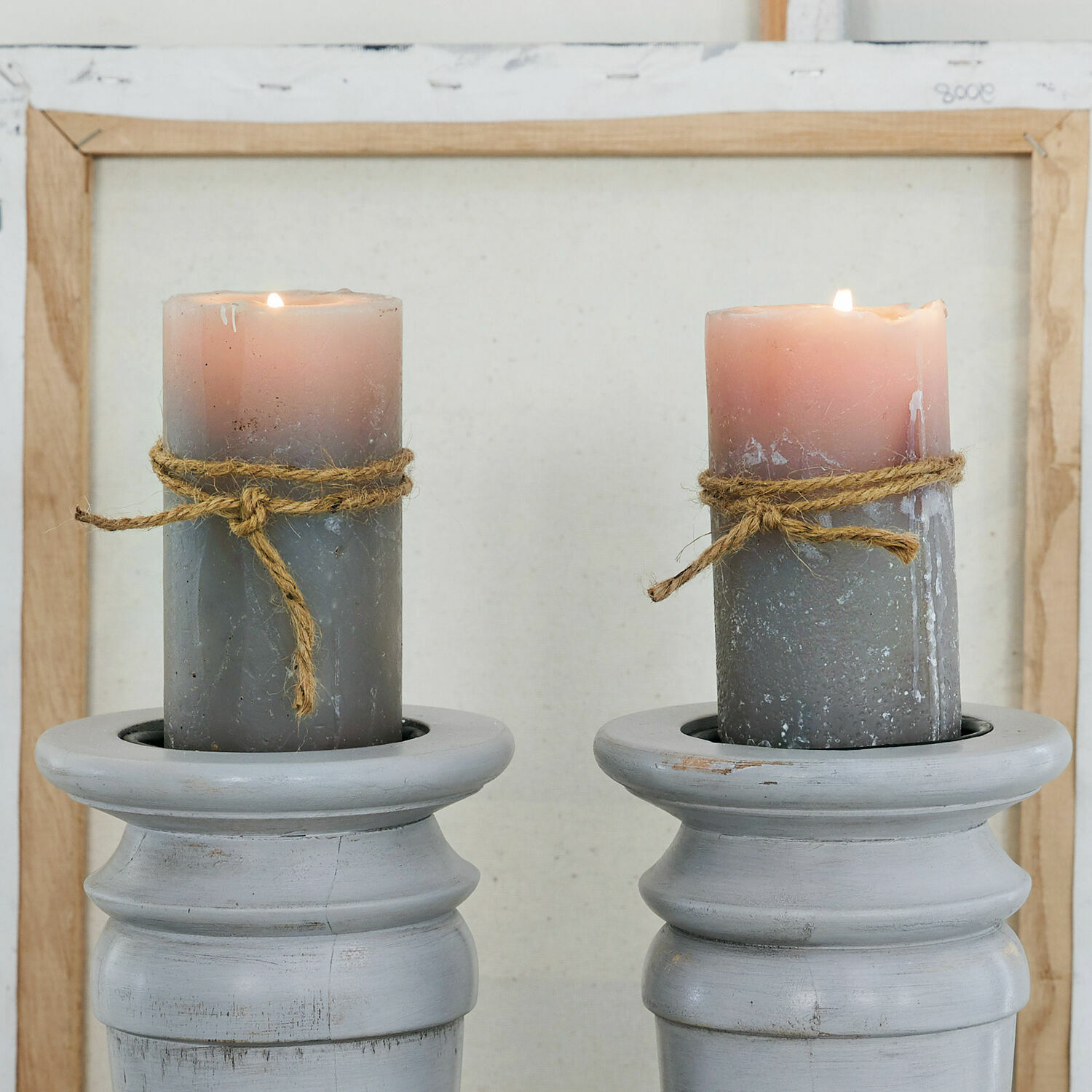 Lot de 4 bougies Braga